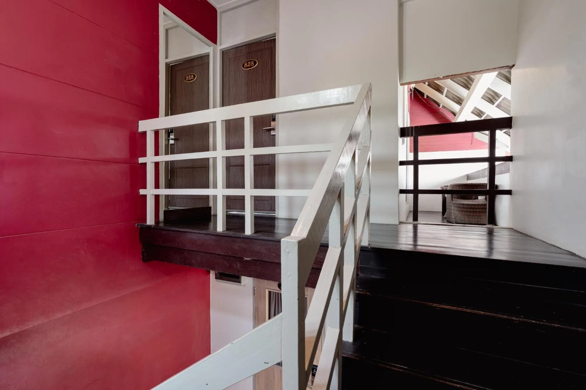 Bed in Natural Park Resort Pattaya