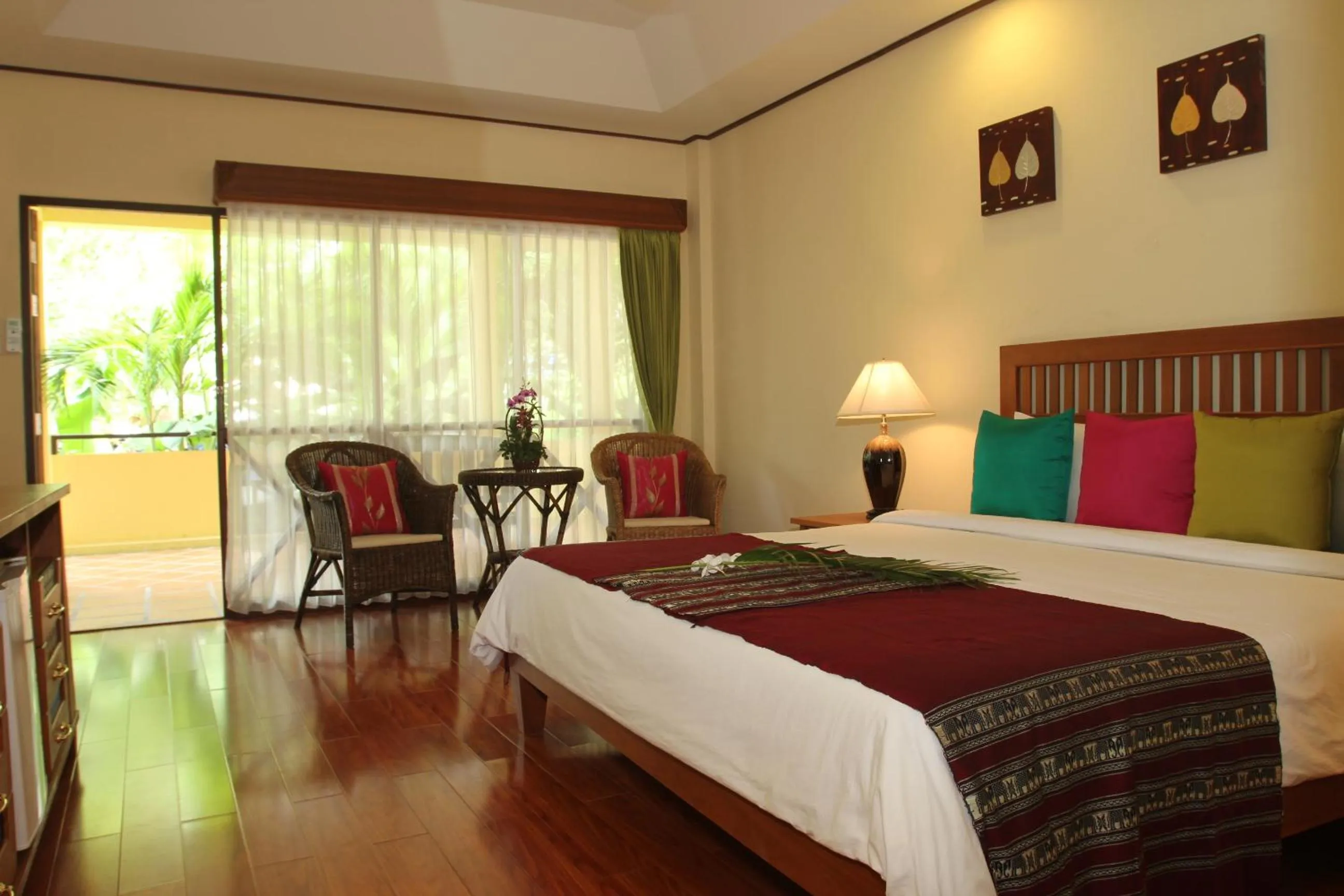 Bedroom, Bed in Natural Park Resort Pattaya