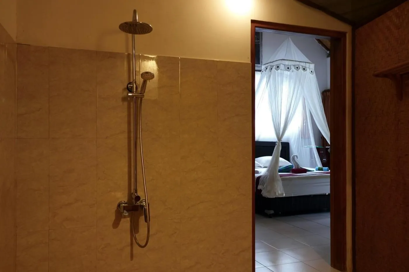 Bathroom, Bed in Alam Mimpi Bali