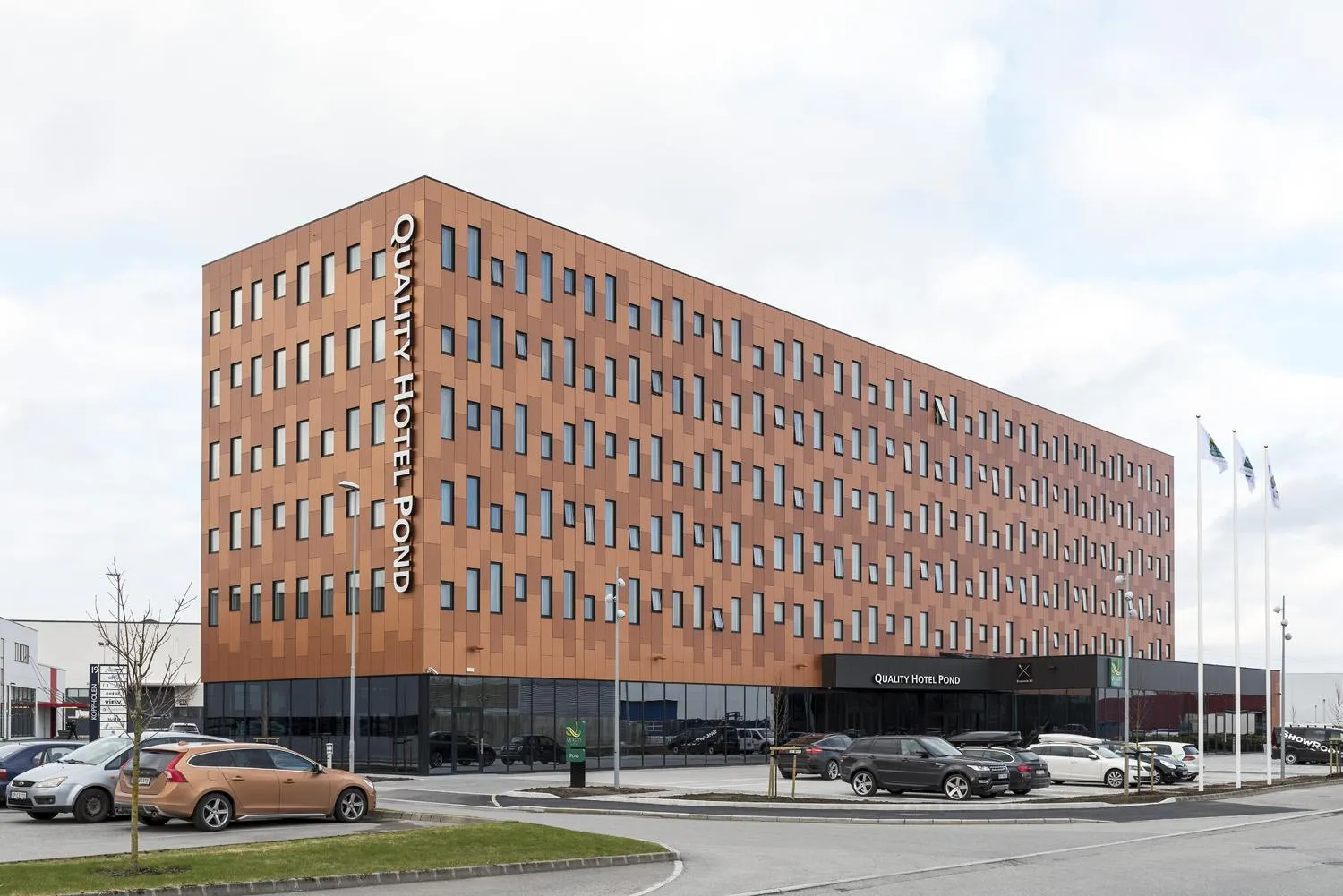 Location in Quality Hotel Pond