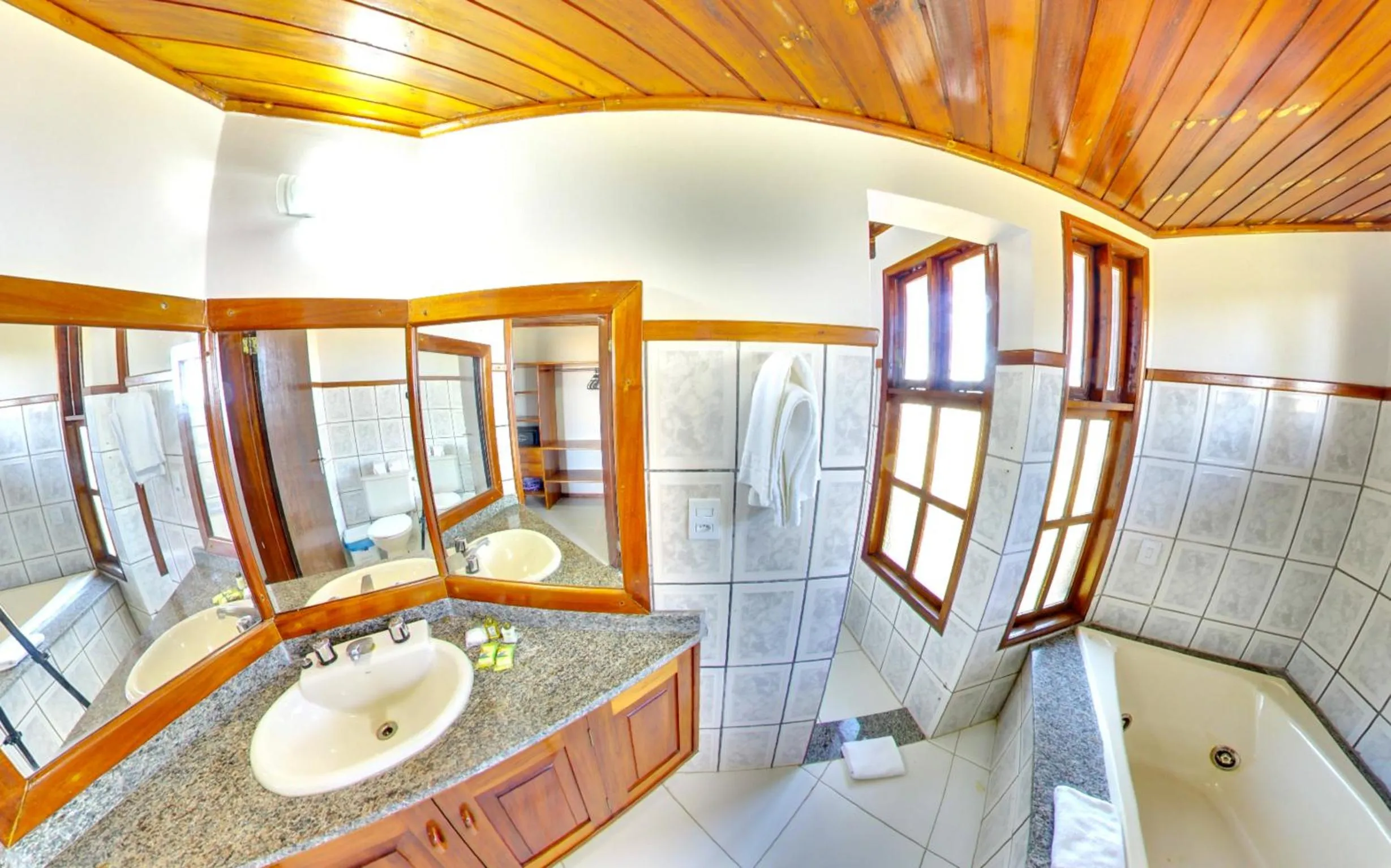 Shower in Makaira Beach Resort