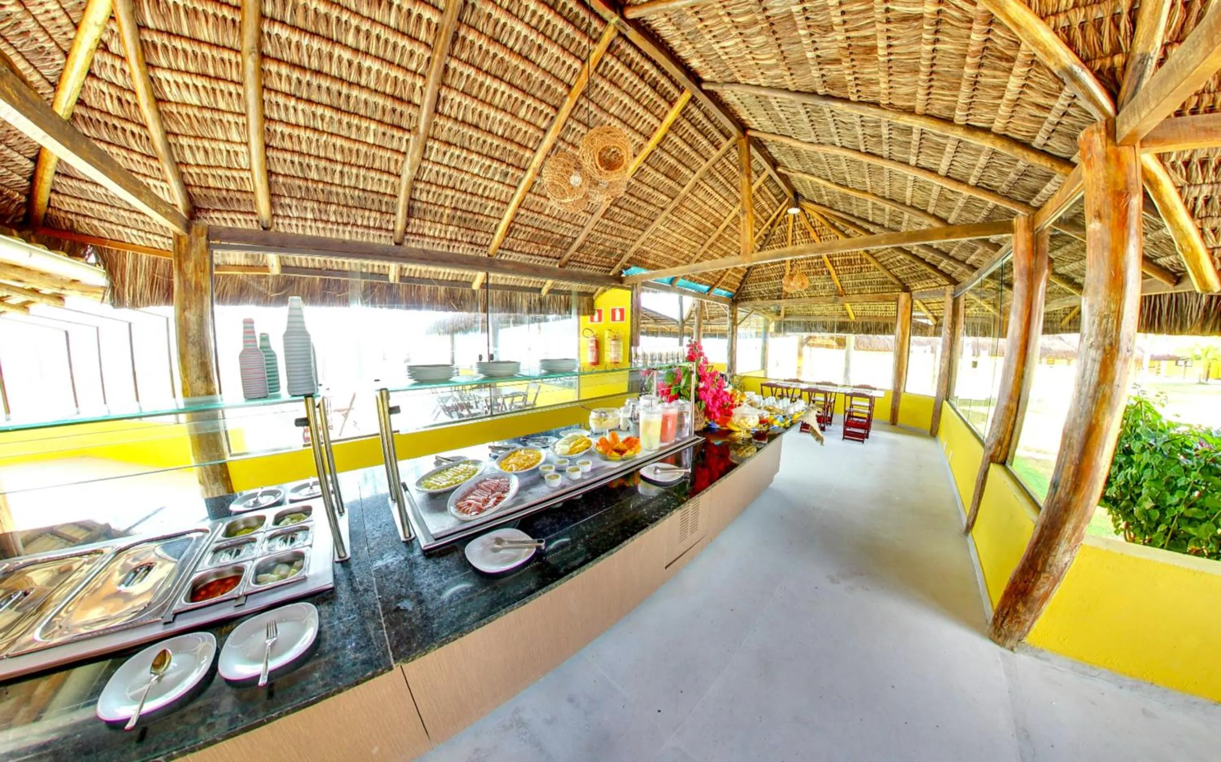 Continental breakfast in Makaira Beach Resort