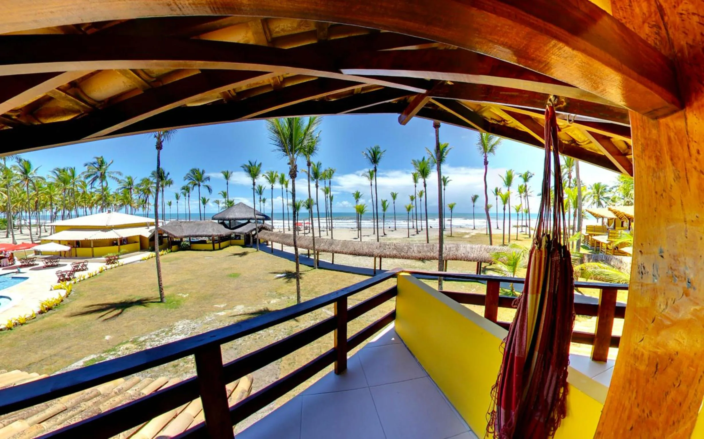 Pool view in Makaira Beach Resort