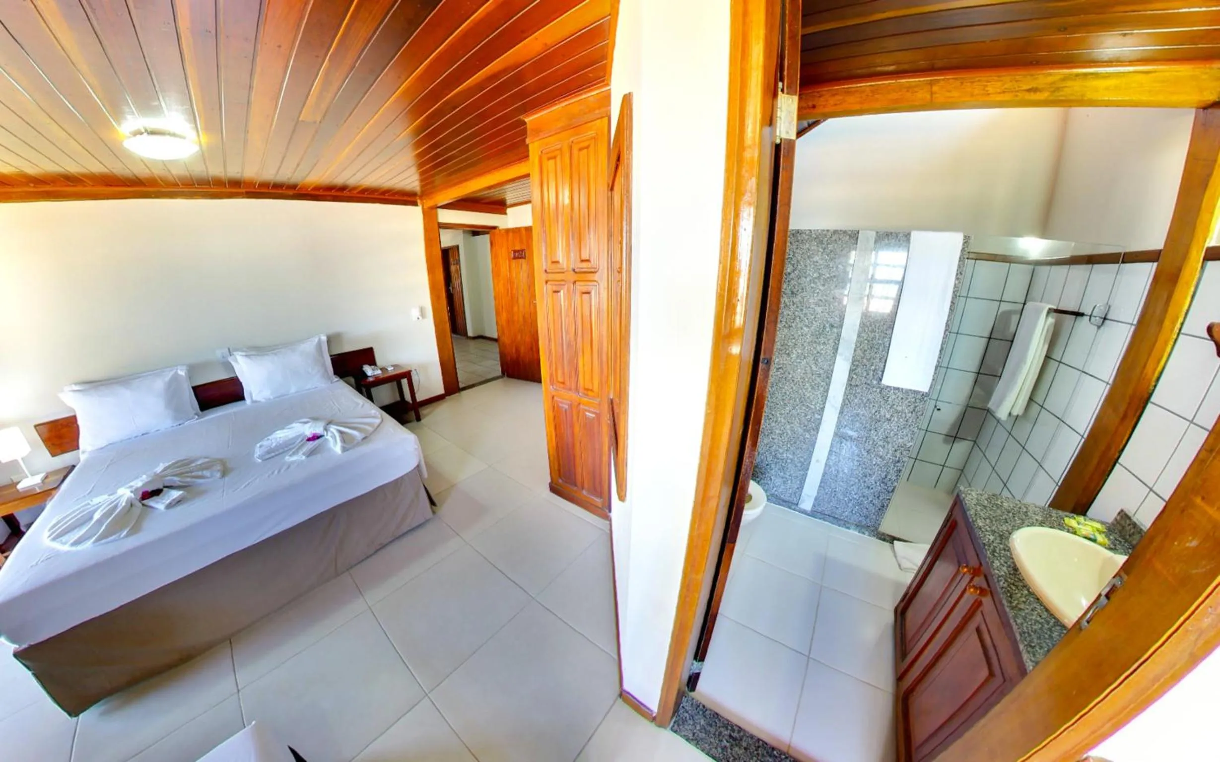 Toilet, Bed in Makaira Beach Resort