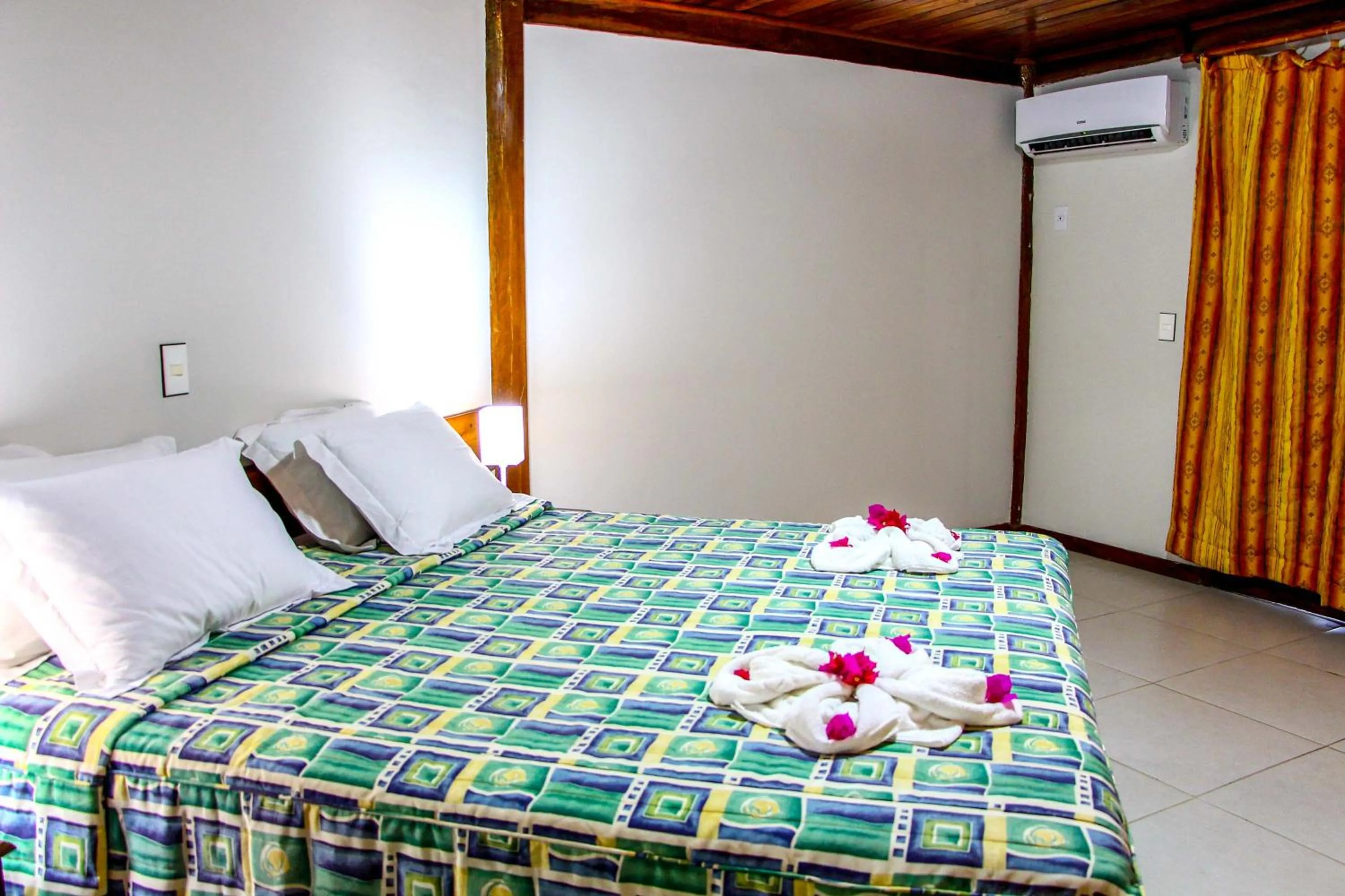 Bed in Makaira Beach Resort