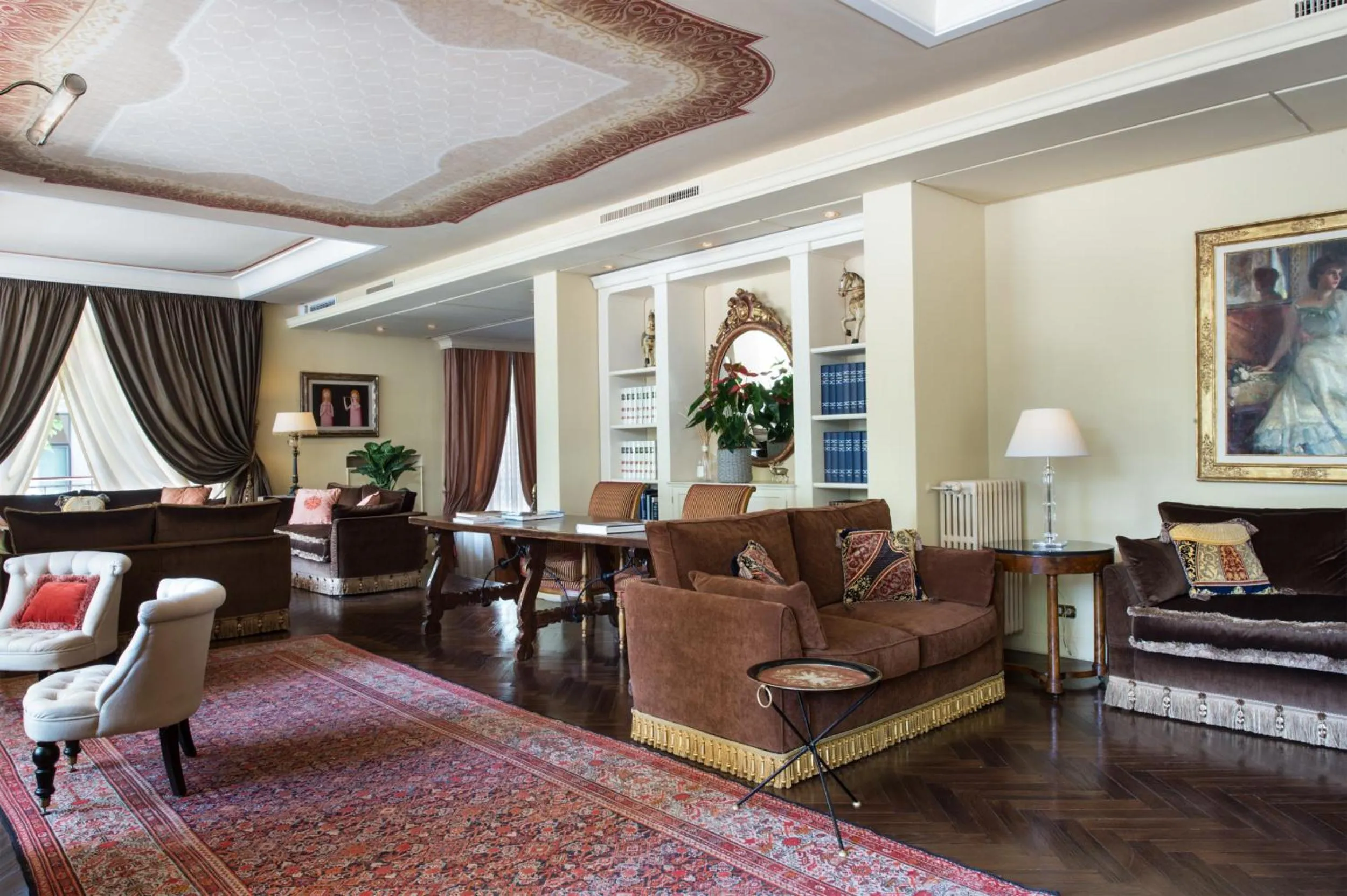 Lobby or reception in Hotel Francia E Quirinale
