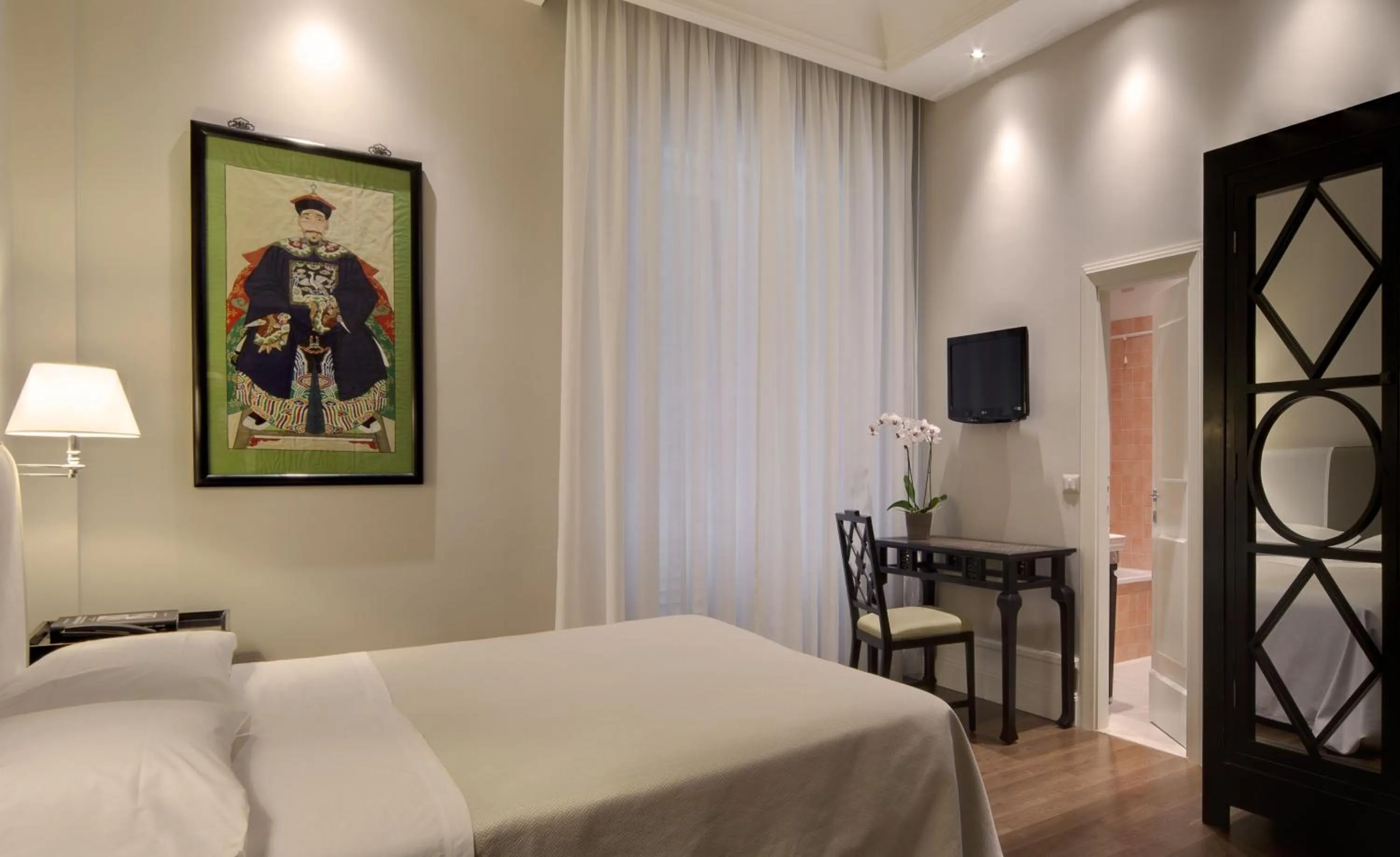 Bed in Hotel Francia E Quirinale