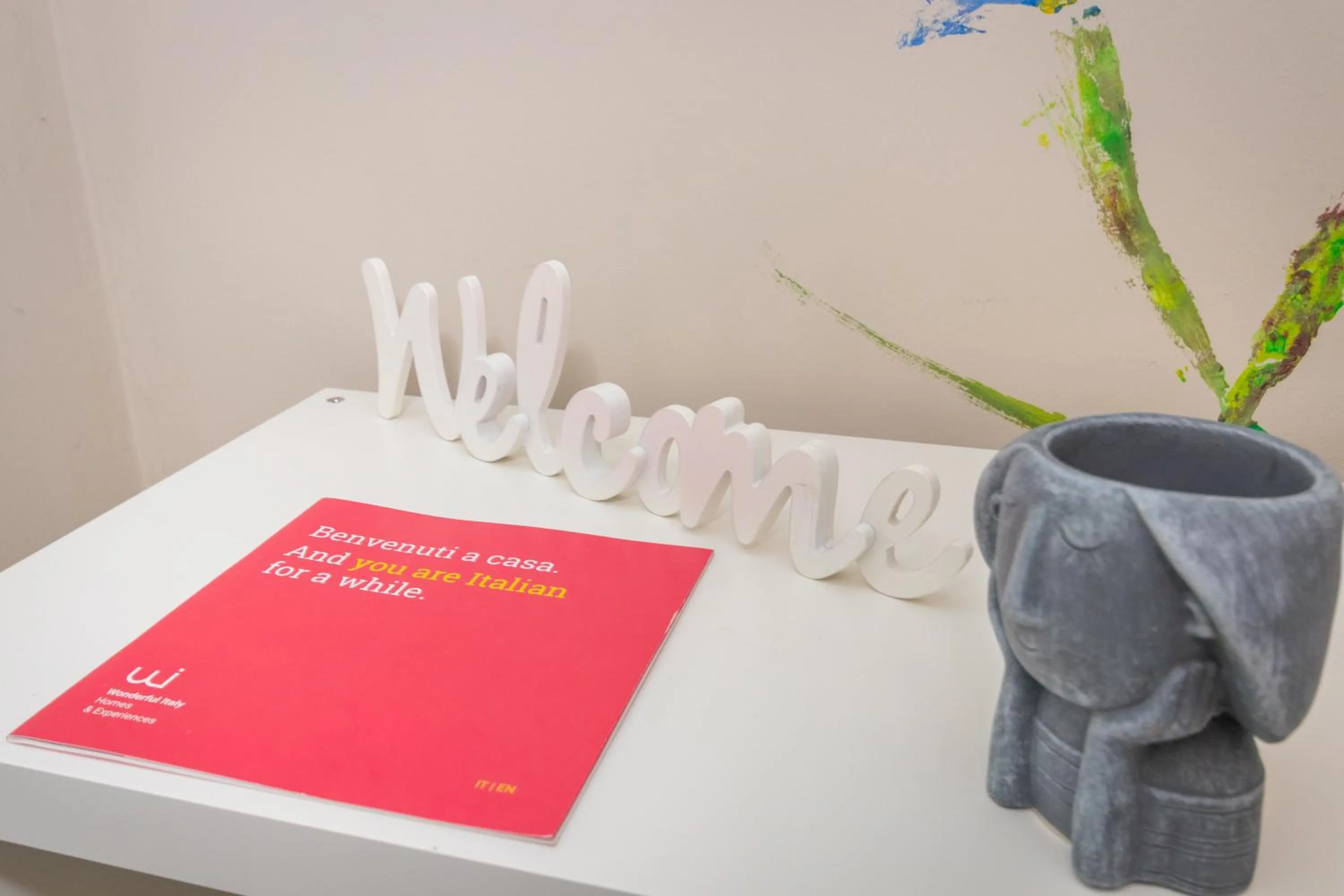 Decorative detail in Housing Giulia