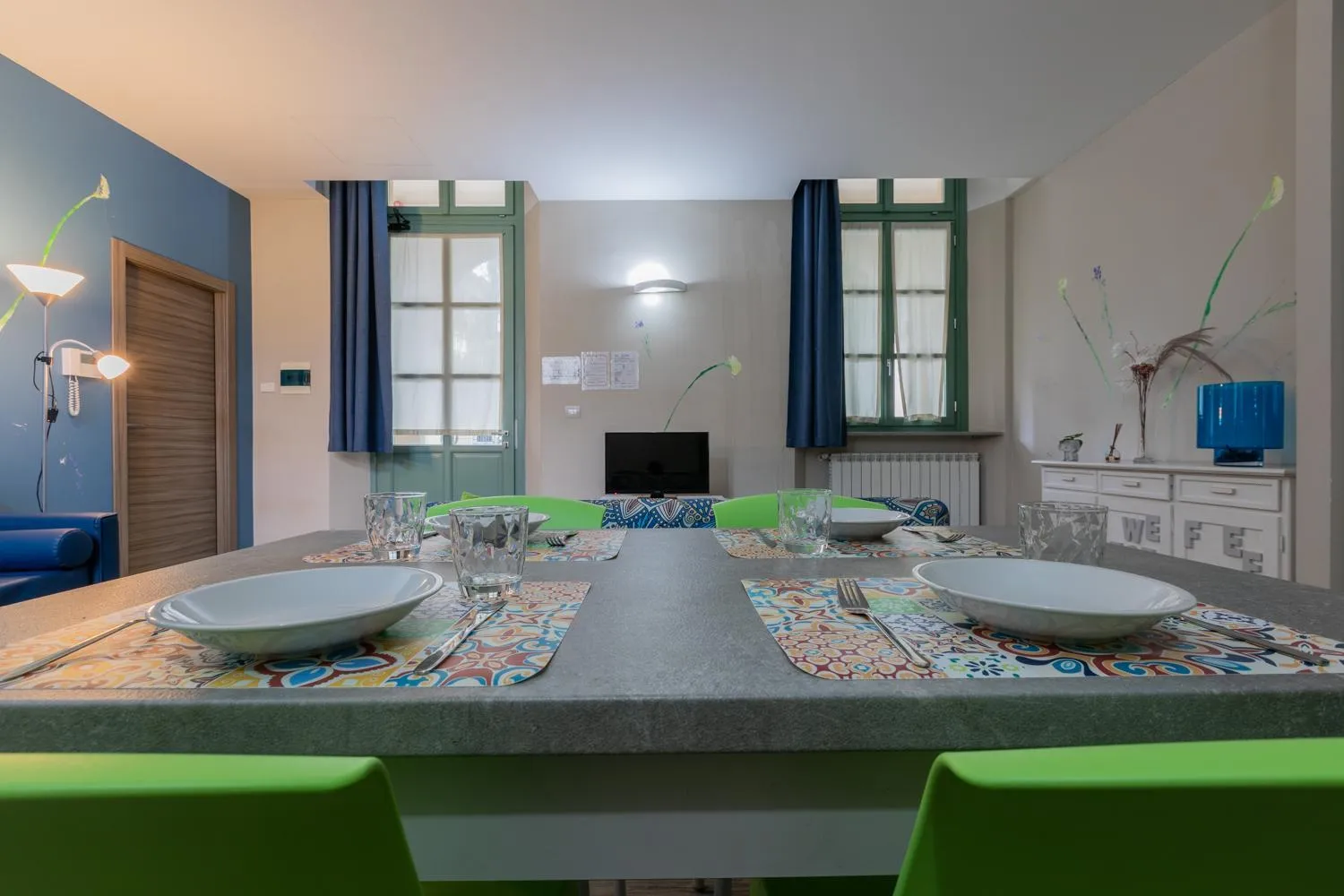 Dining area in Housing Giulia