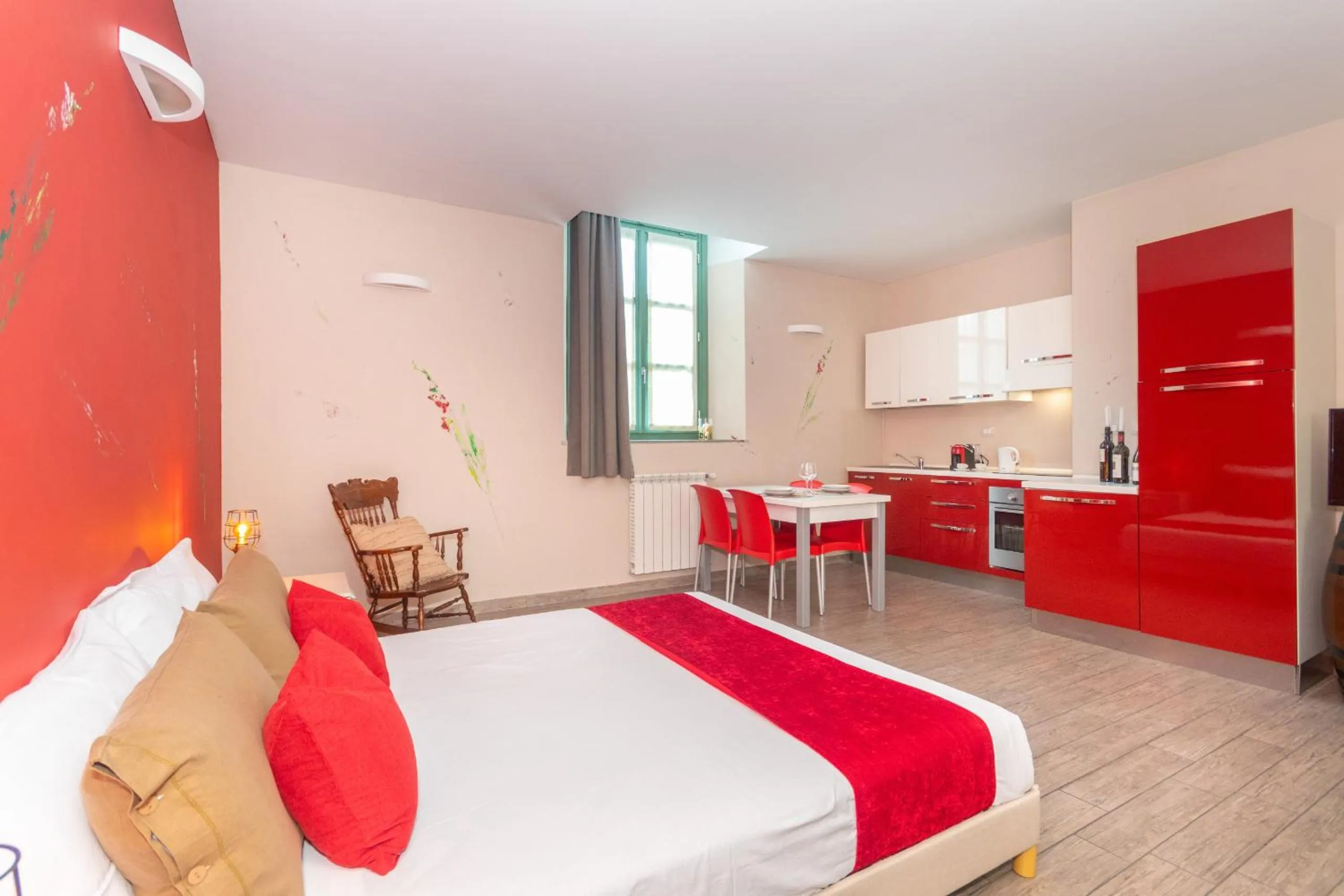 Bed in Housing Giulia