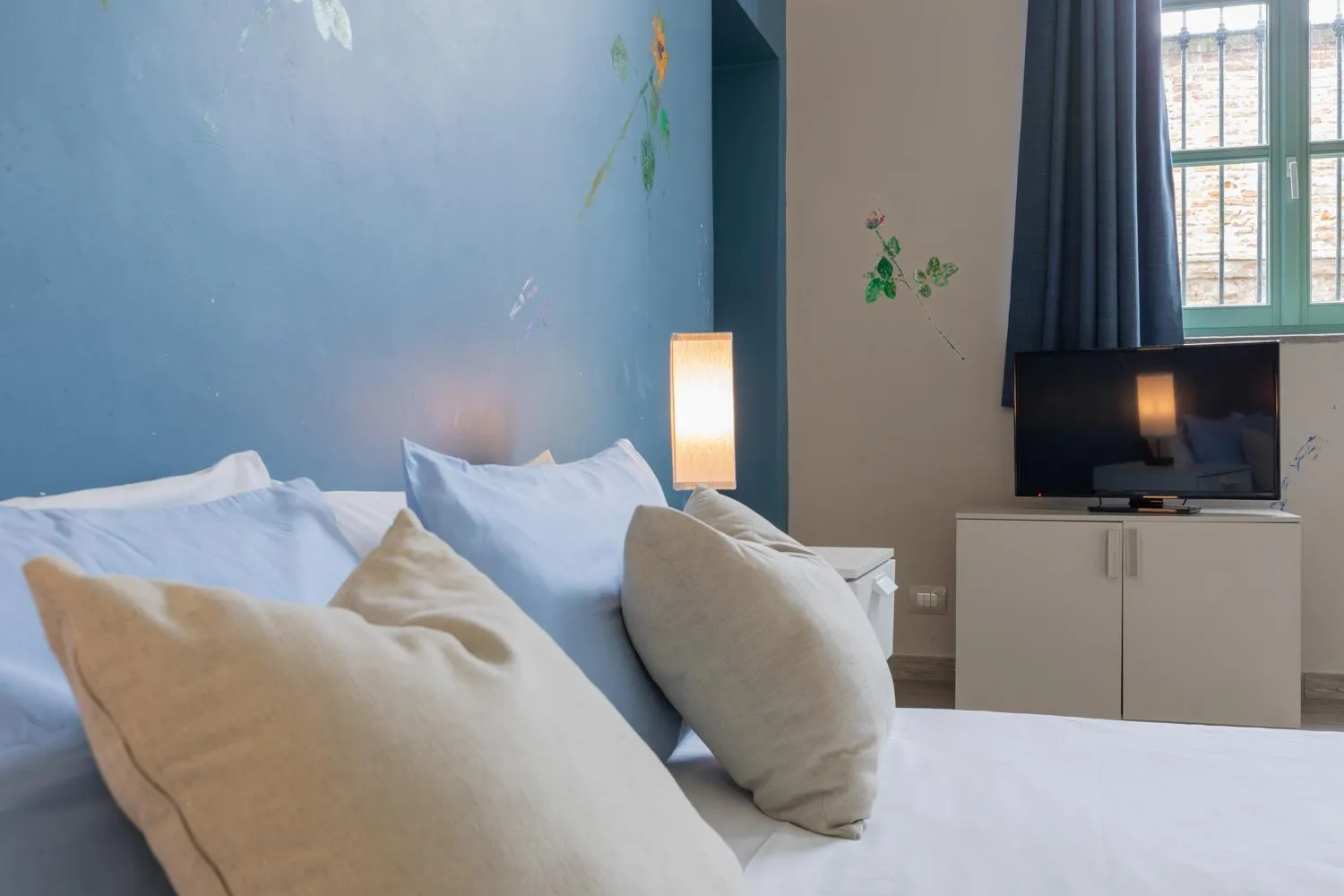 Bedroom, Bed in Housing Giulia