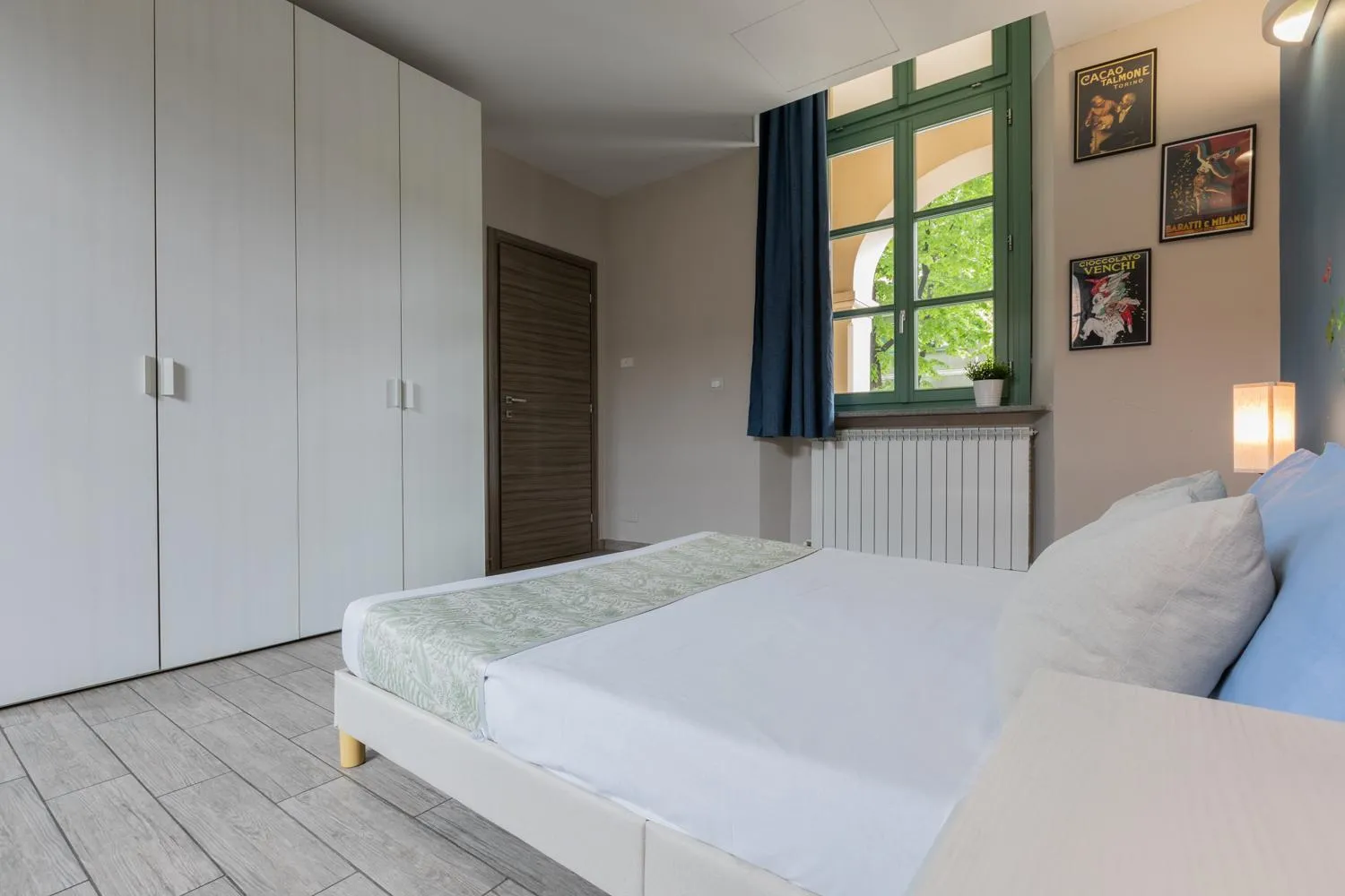 Bedroom, Bed in Housing Giulia