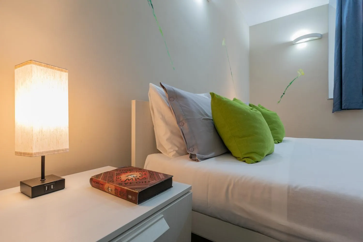 Bedroom, Bed in Housing Giulia