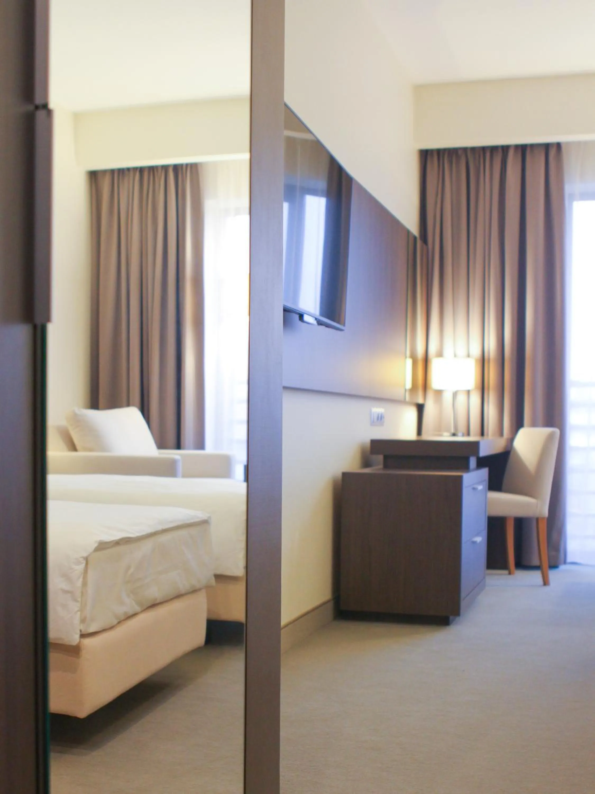 TV/Entertainment Center in Hotel Kosma