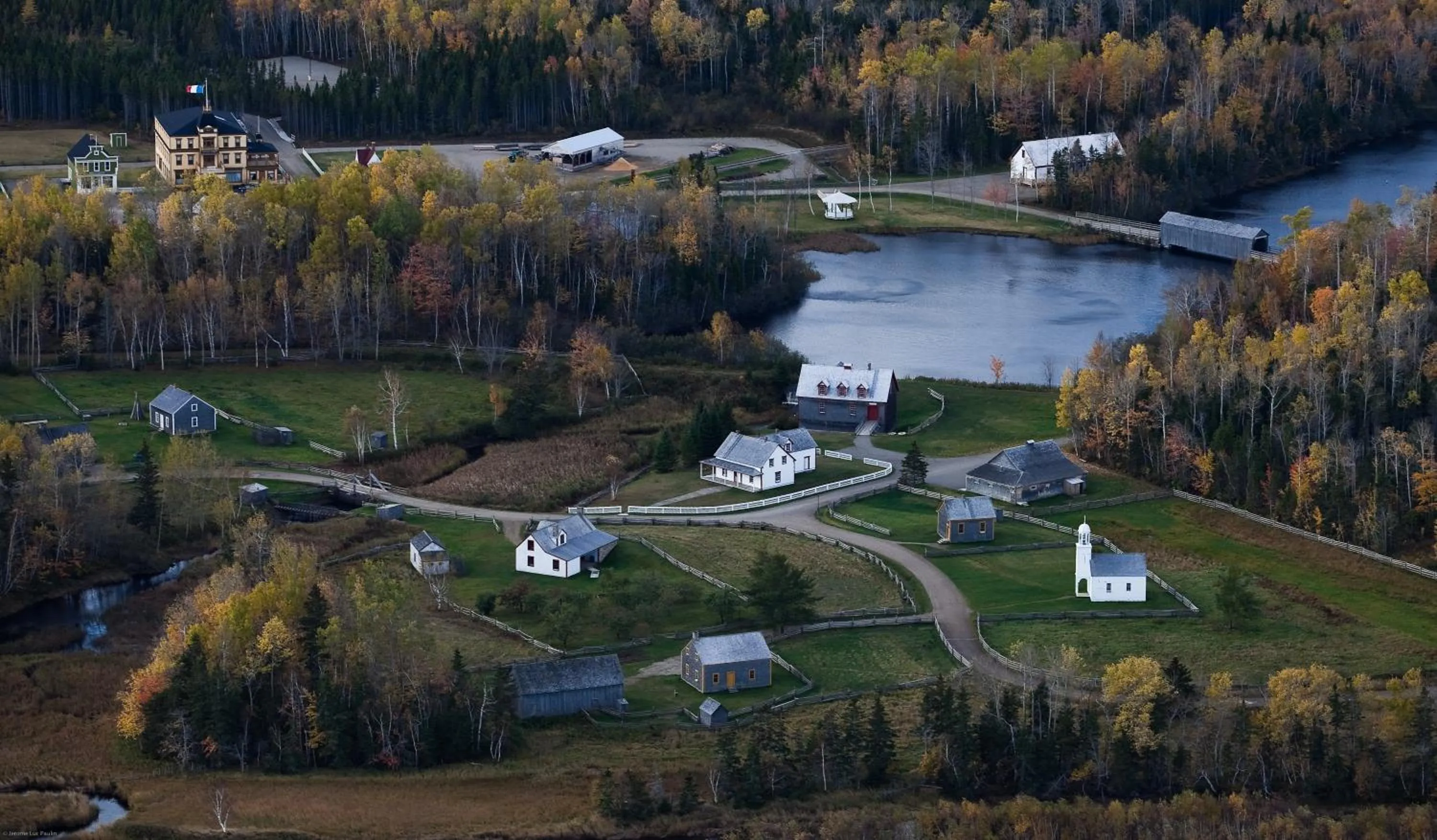 Bird's eye view in Hôtel Château Albert