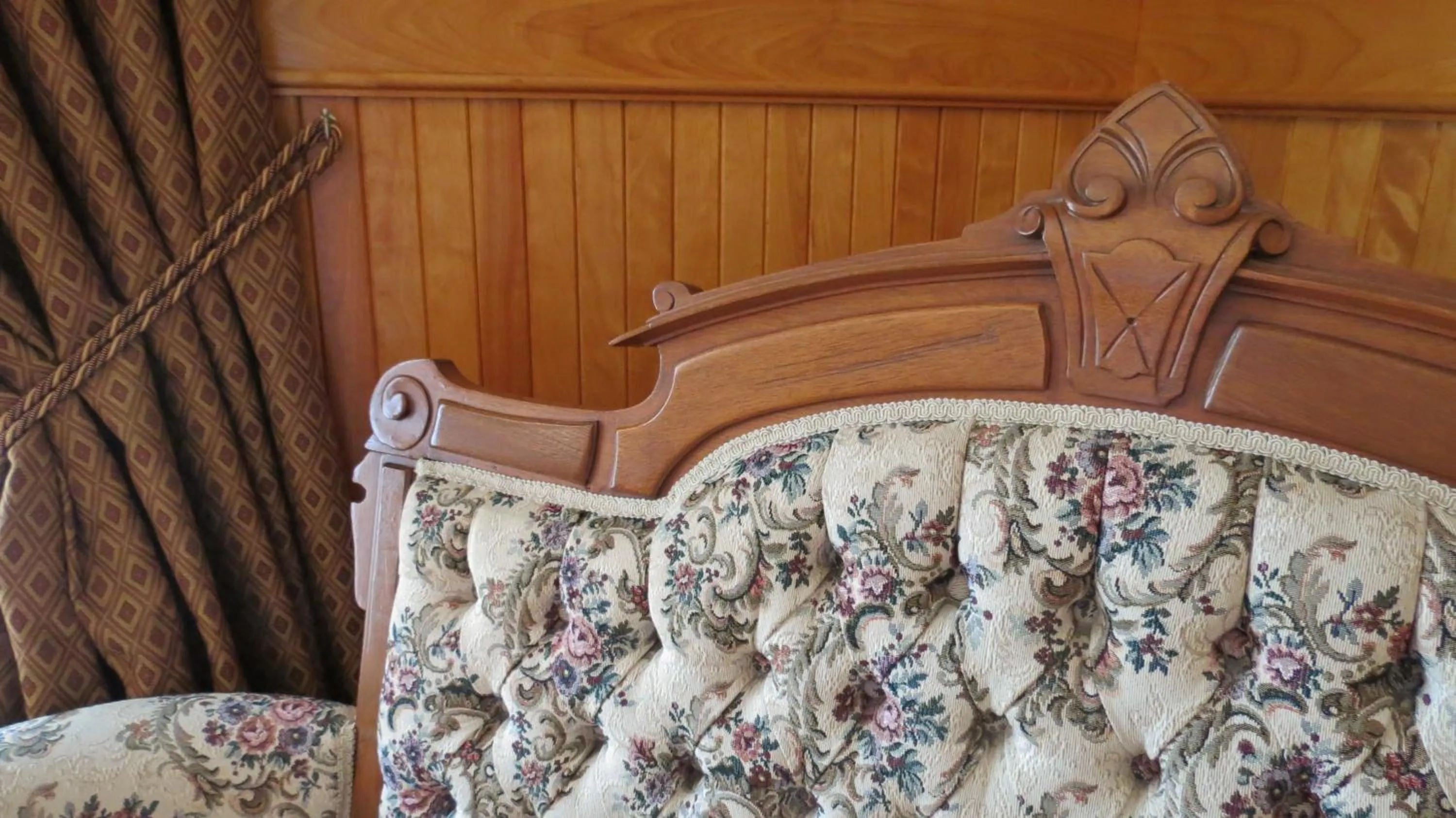 Decorative detail in Hôtel Château Albert