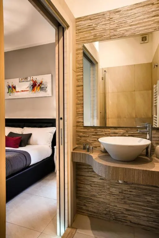 Bed in Guest House Grazioli