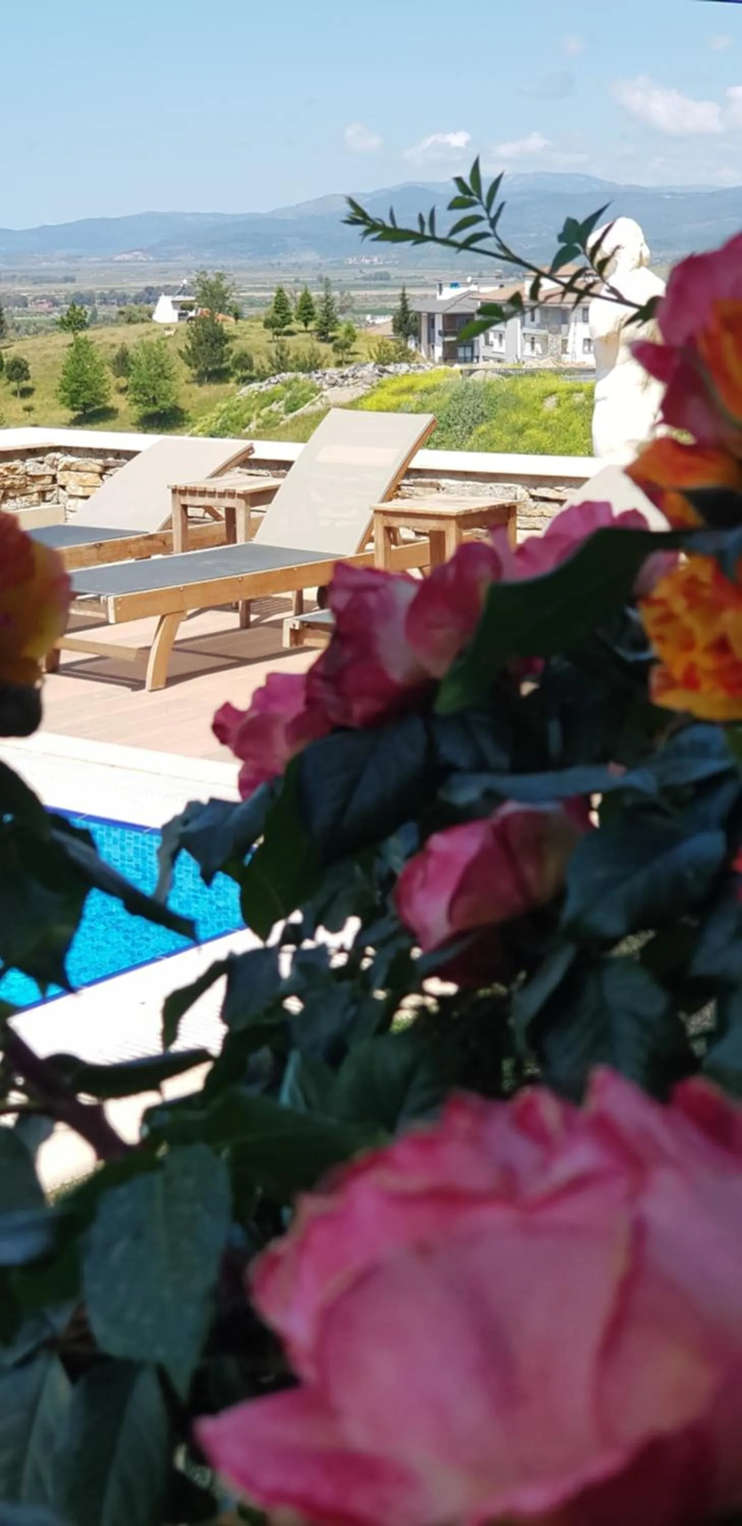 Pool view in Vinifera Ephesus Hotel