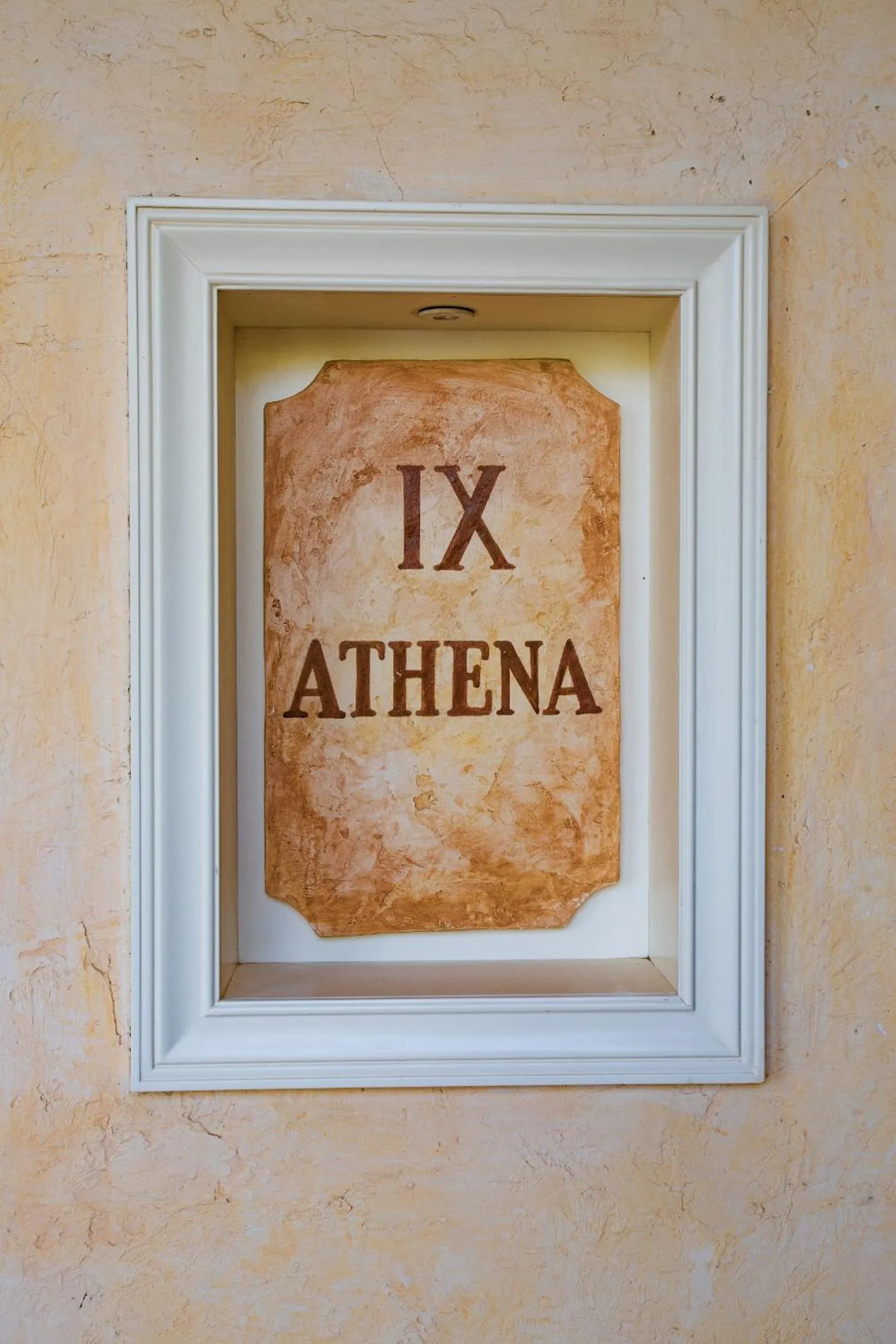 Decorative detail in Vinifera Ephesus Hotel