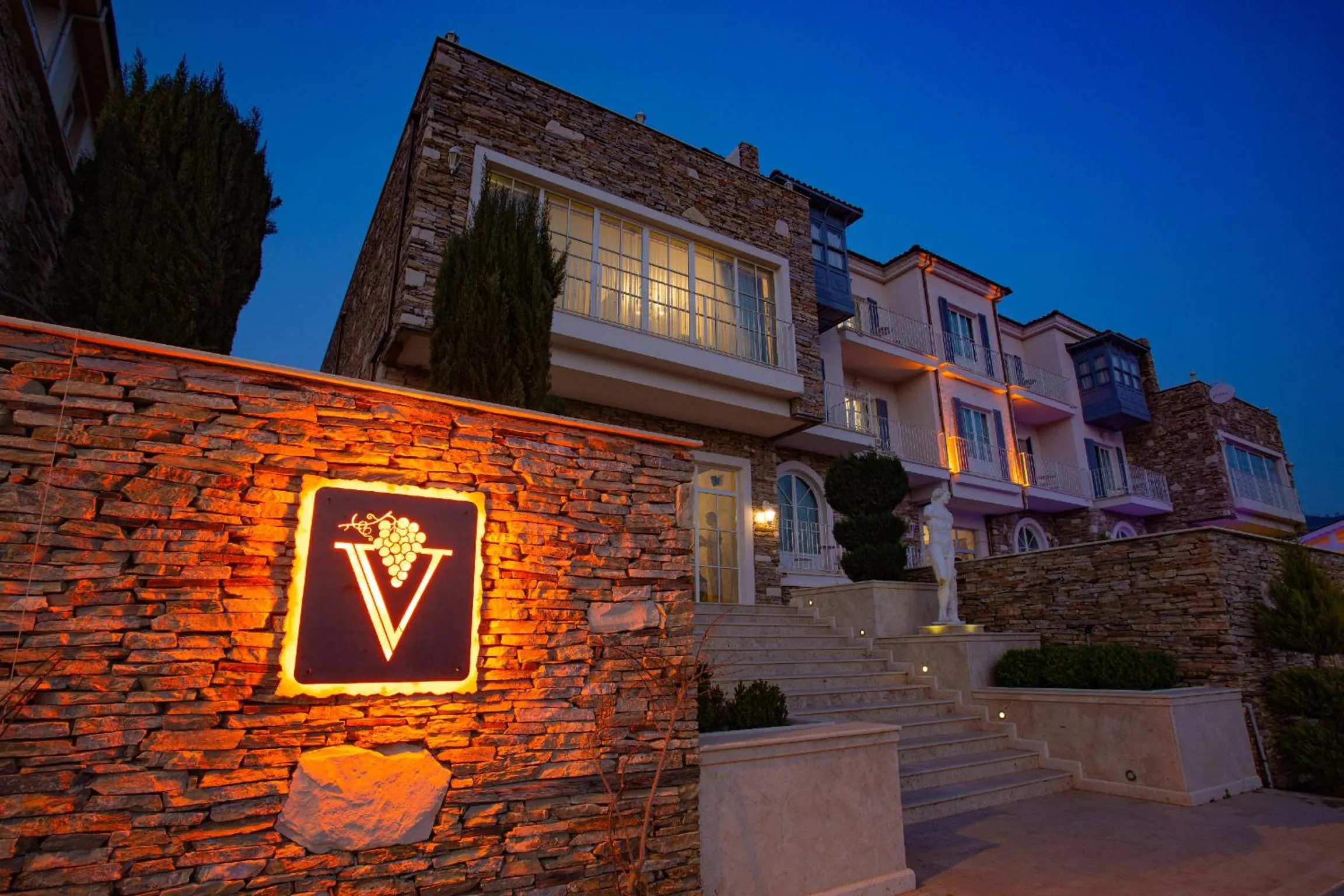Facade/entrance in Vinifera Ephesus Hotel