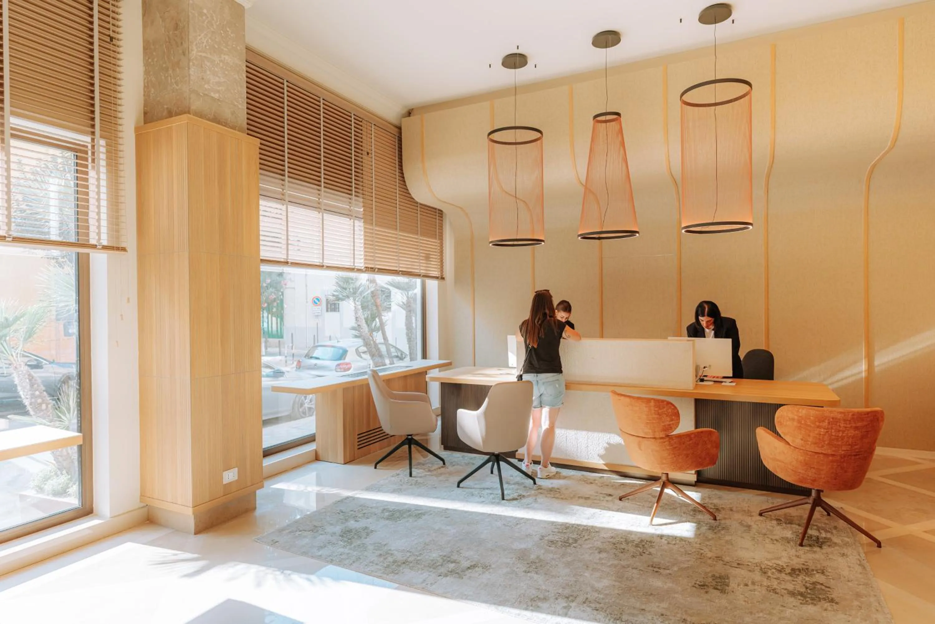Lobby or reception in Mövenpick Hotel Bari