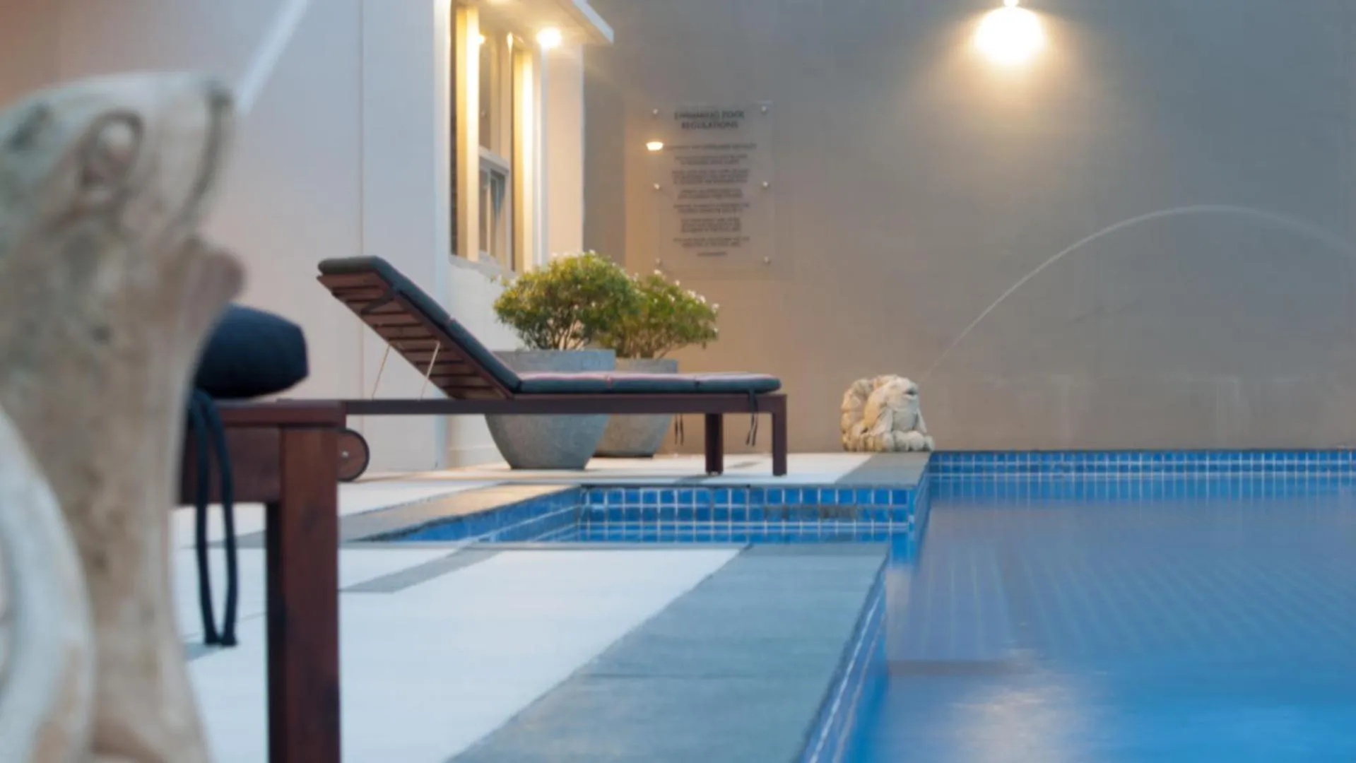 Swimming pool in GTV Hotel