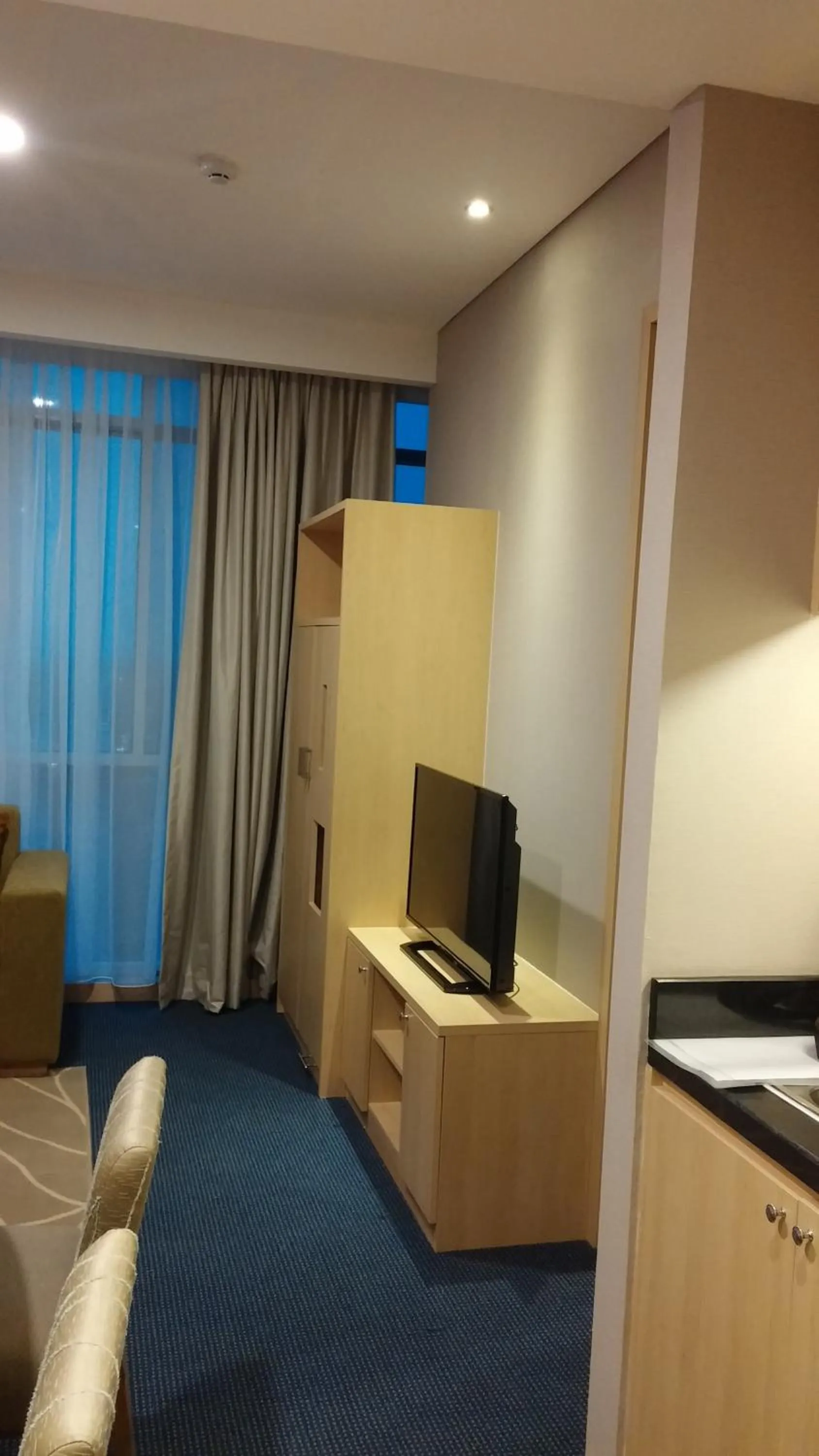 Living room in GTV Hotel