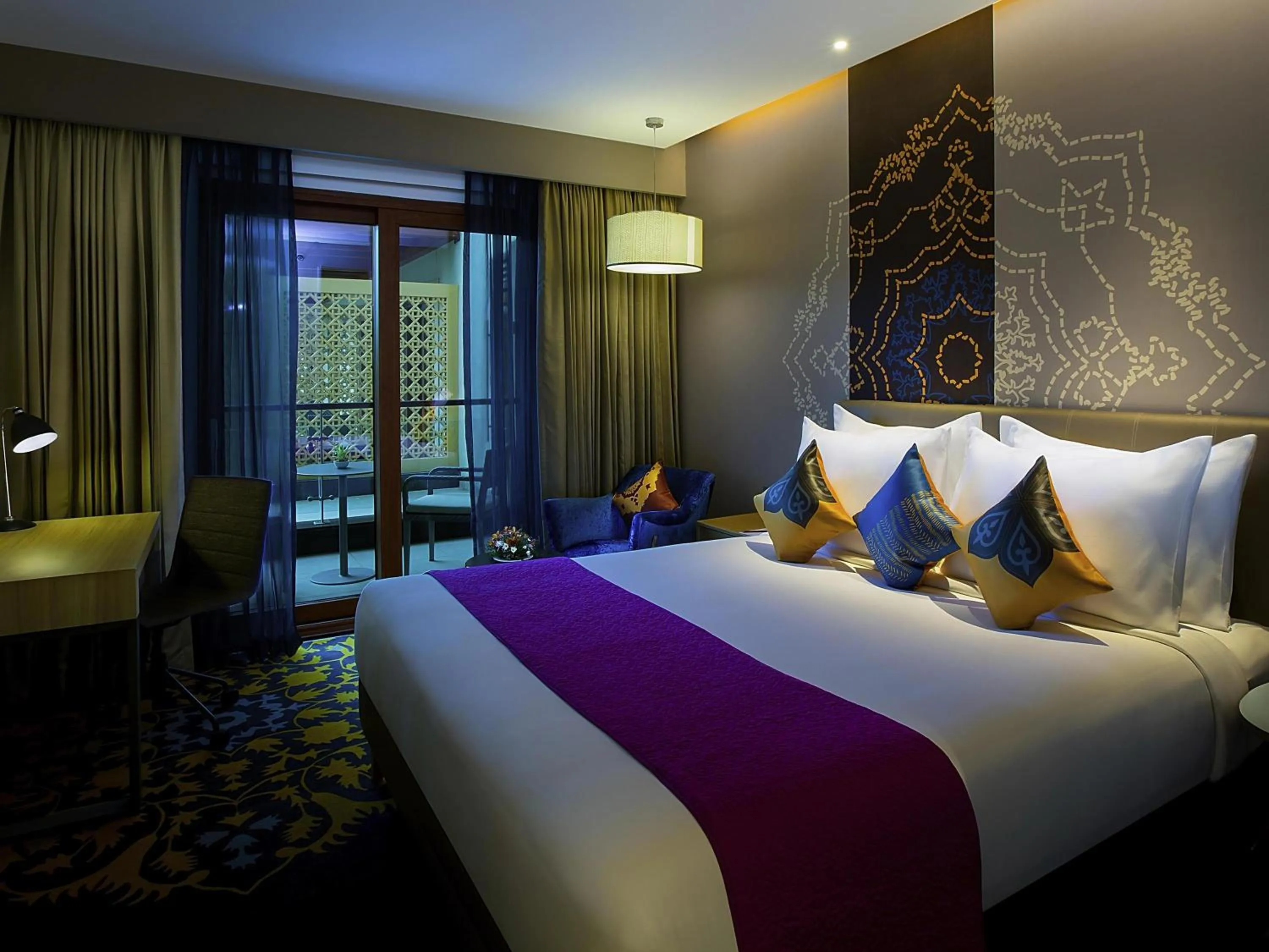 Bedroom, Bed in Grand Mercure Mysore - An Accor Brand