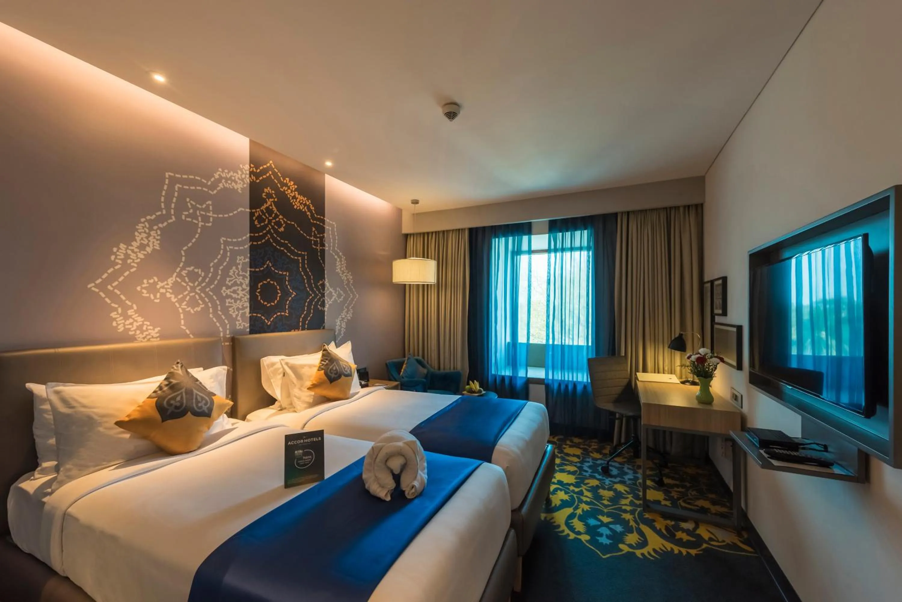 Bed in Grand Mercure Mysore - An Accor Brand