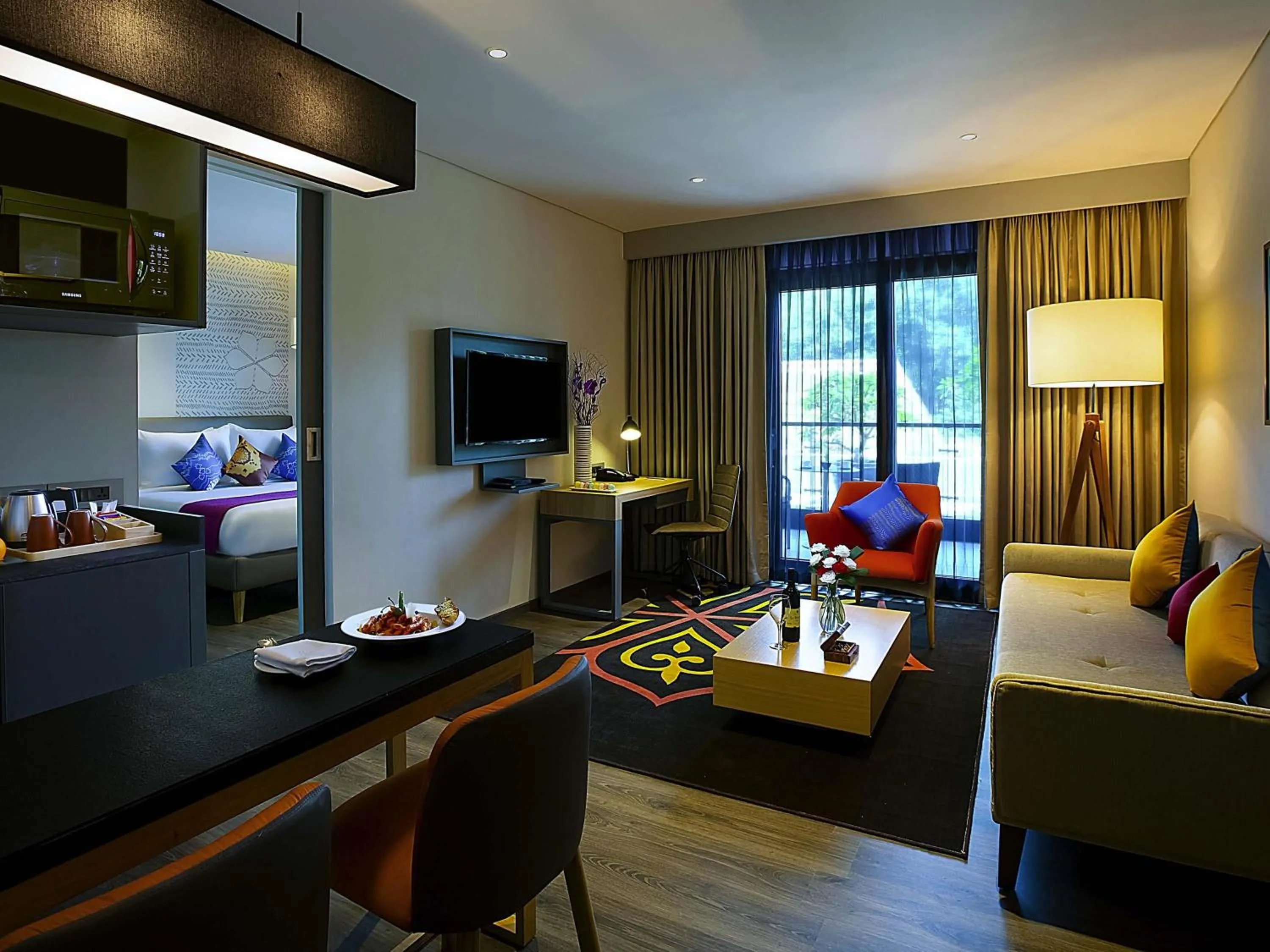 Bedroom in Grand Mercure Mysore - An Accor Brand