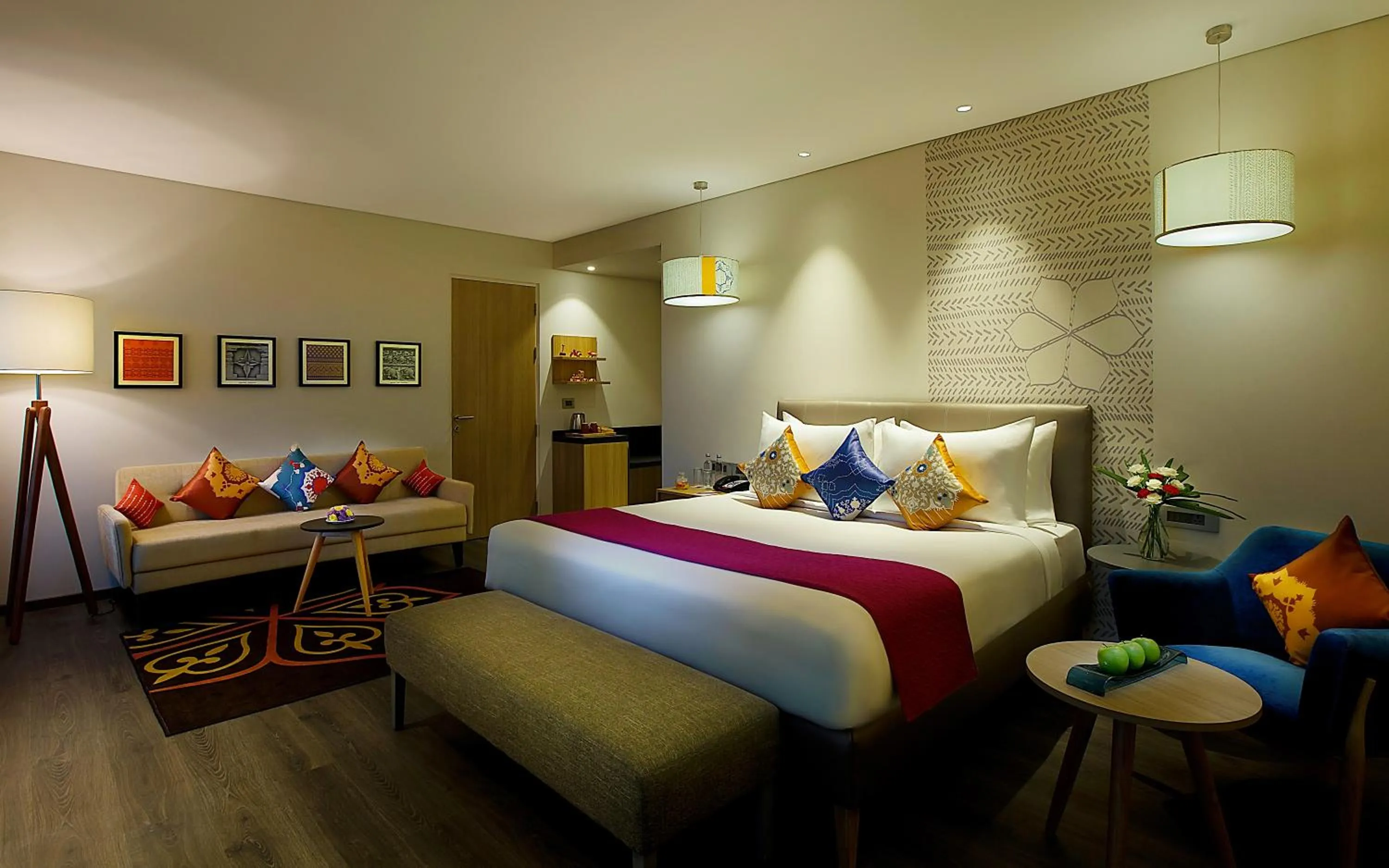 City view, Bed in Grand Mercure Mysore - An Accor Brand