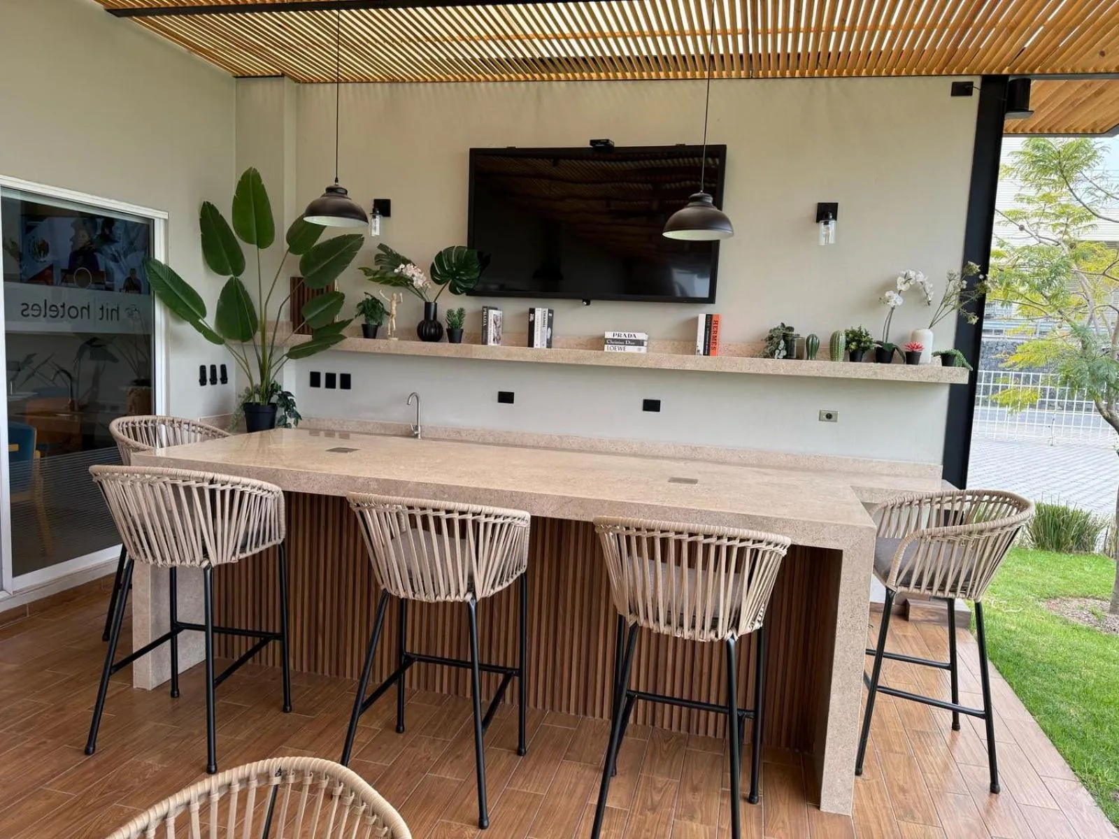 Patio in Hit Hoteles Aeropuerto Puebla