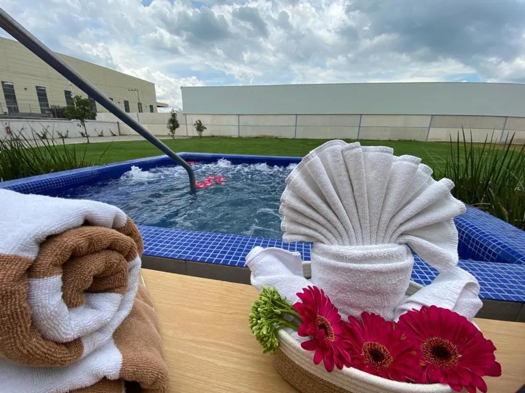 Balcony/Terrace in Hit Hoteles Aeropuerto Puebla