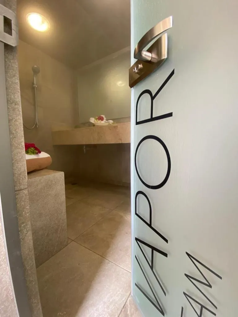 Steam room in Hit Hoteles Aeropuerto Puebla