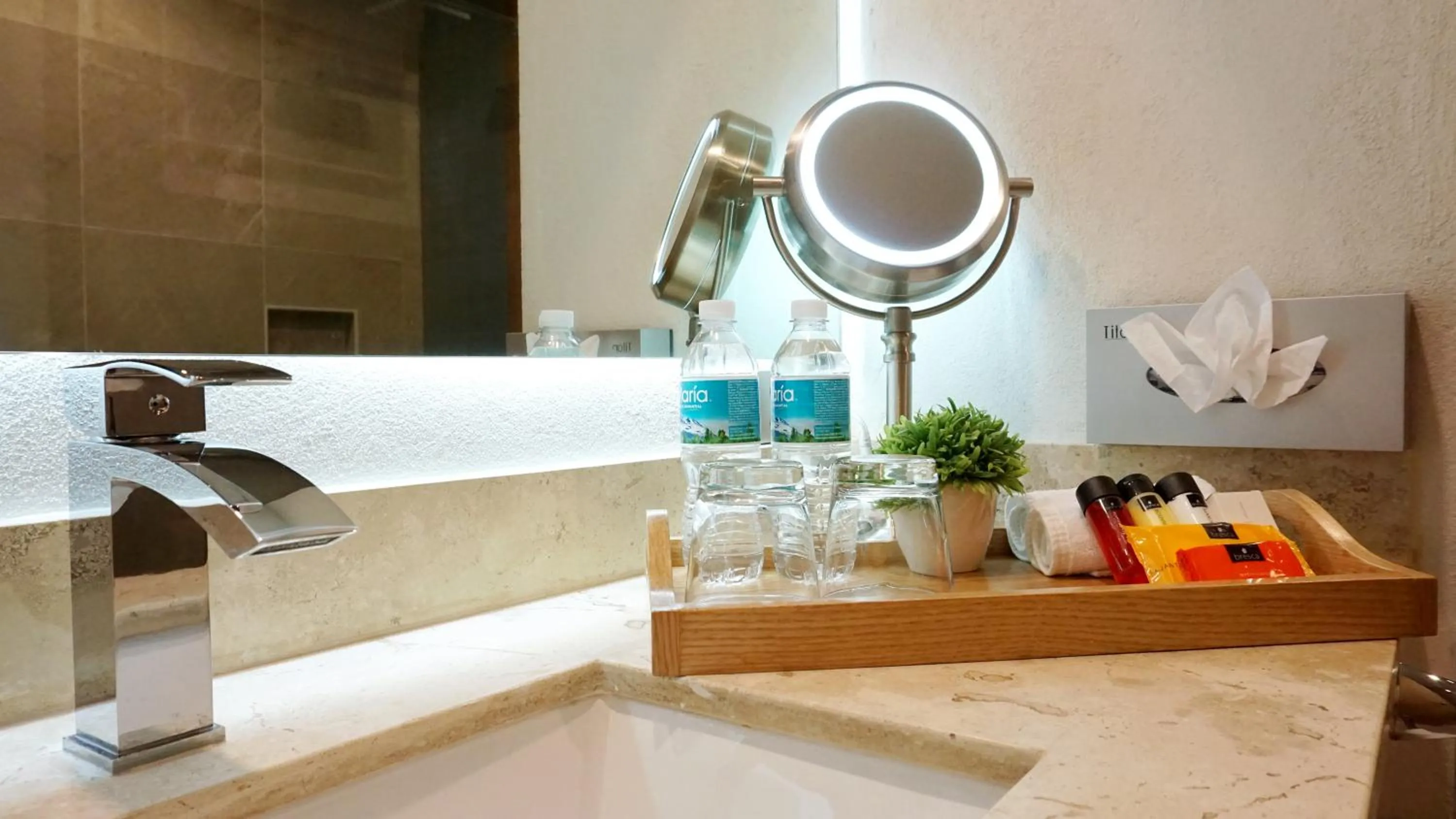 Bathroom in Hit Hoteles Aeropuerto Puebla