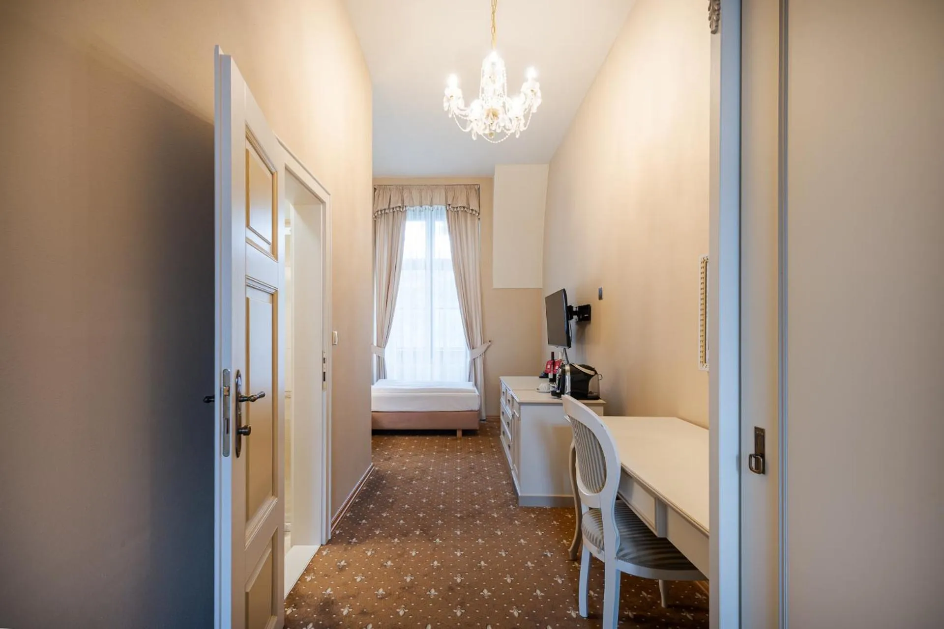 Bed in Hotel Gino Park Palace - Kaštieľ Orlové