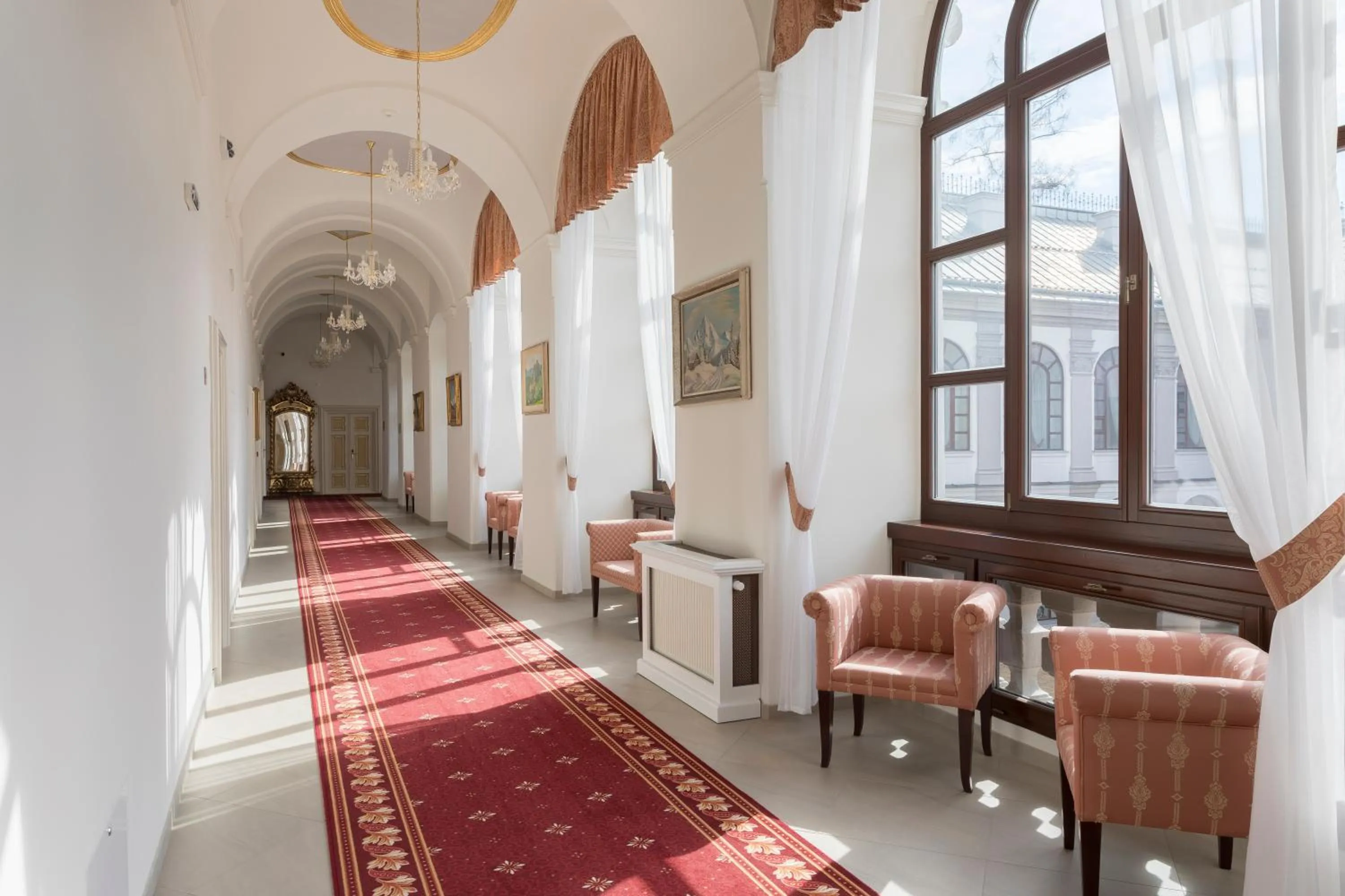 Sunrise in Hotel Gino Park Palace - Kaštieľ Orlové