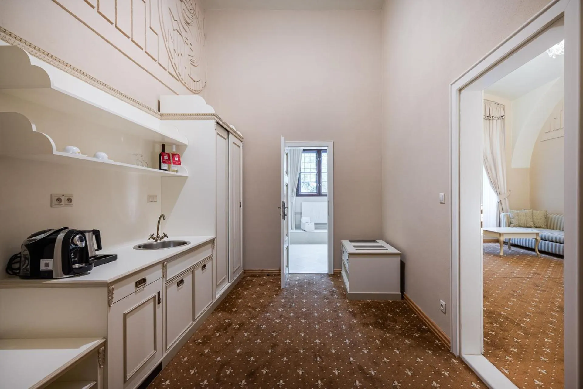 Bed in Hotel Gino Park Palace - Kaštieľ Orlové