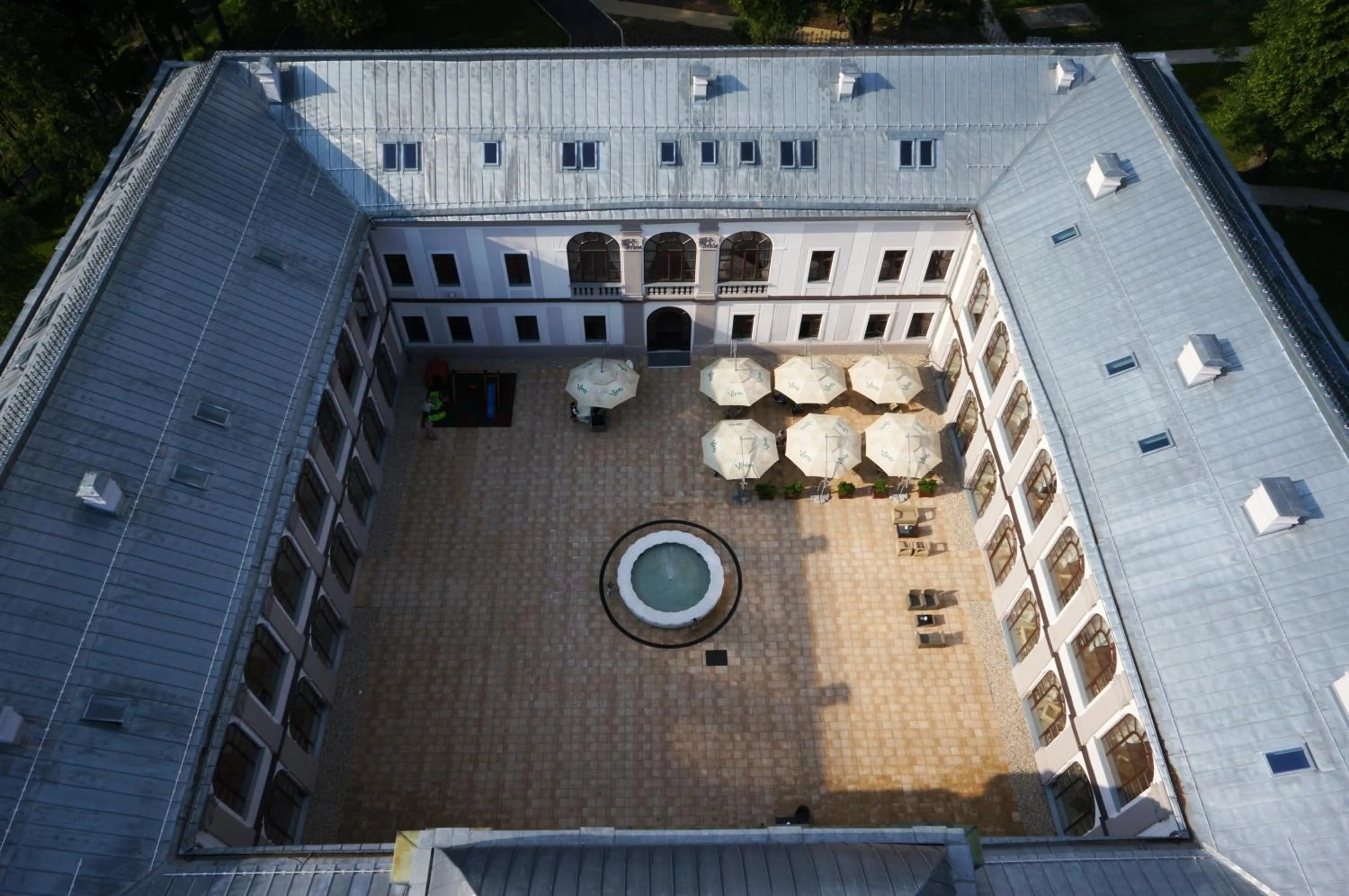 Property building in Hotel Gino Park Palace - Kaštieľ Orlové