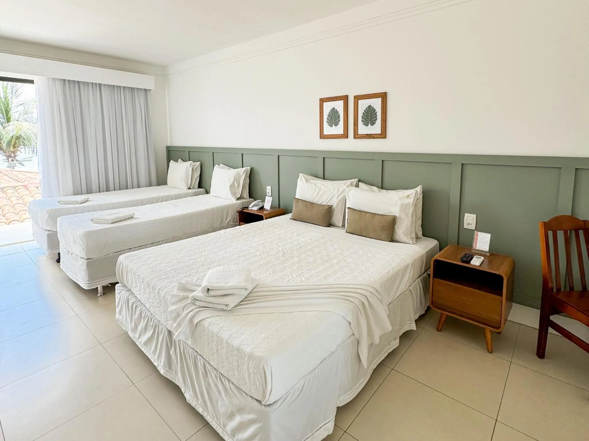 Bed in Hotel Premium Recanto da Passagem