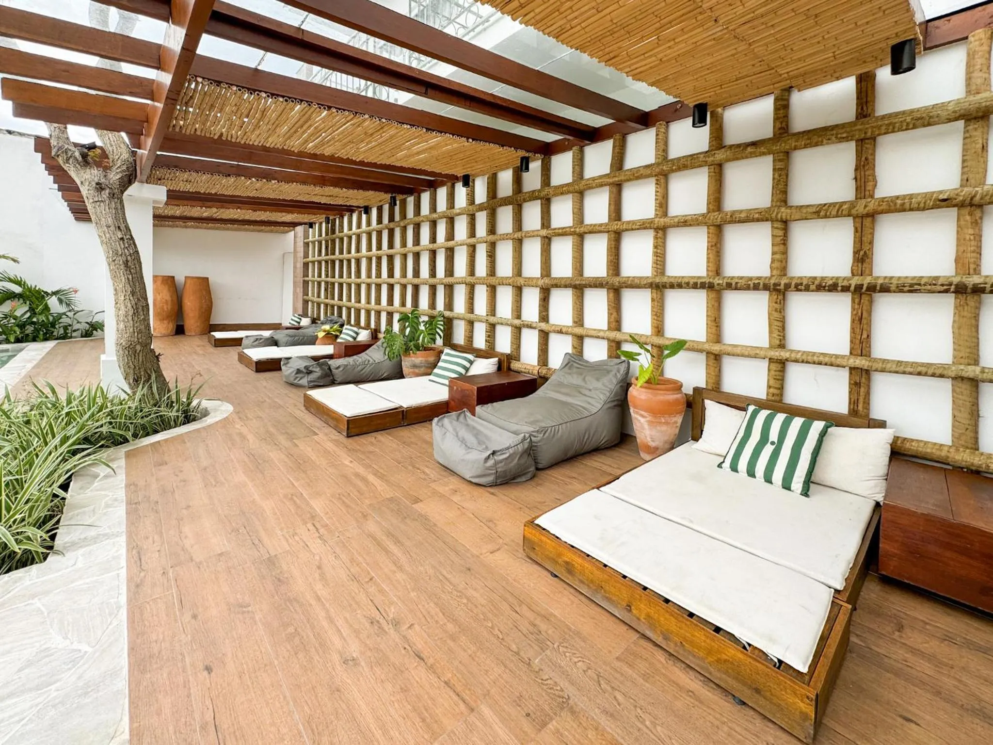 Patio in Hotel Premium Recanto da Passagem