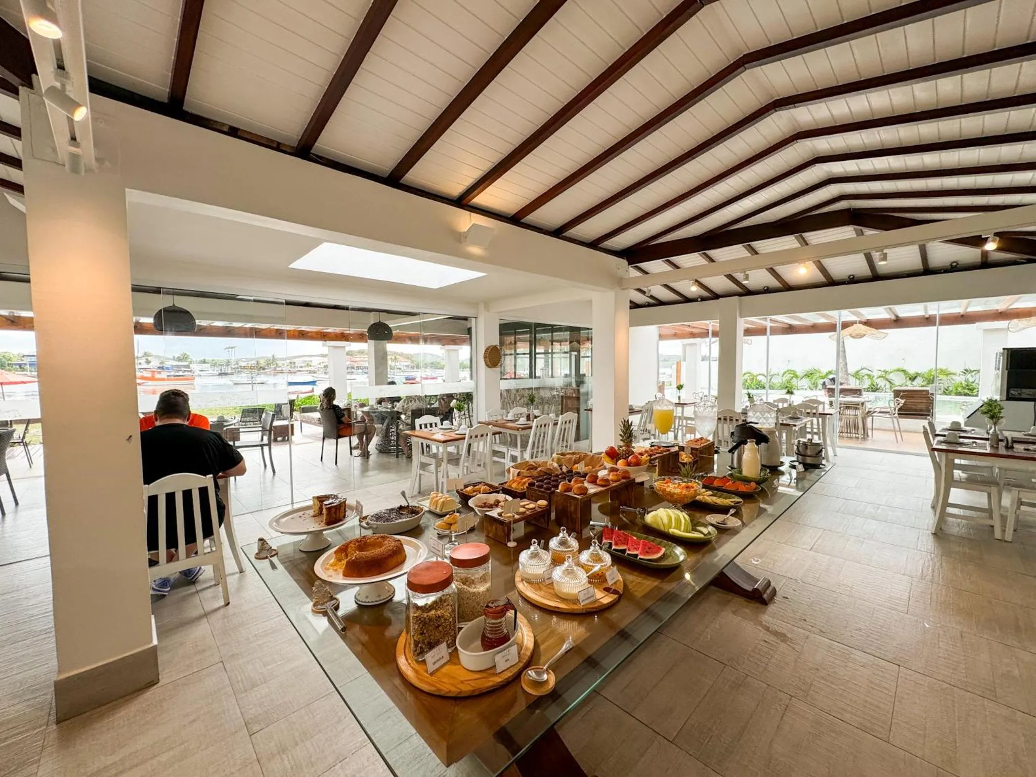 Breakfast in Hotel Premium Recanto da Passagem