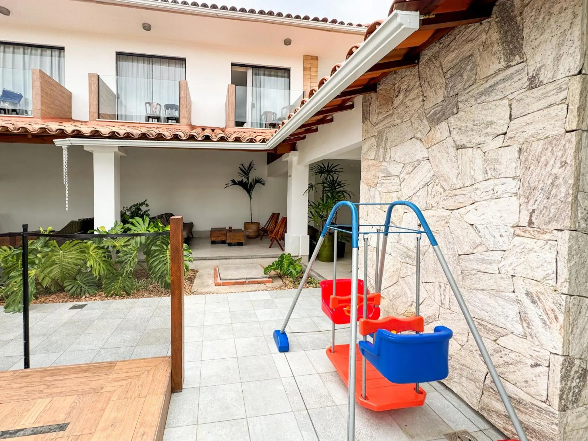 Patio in Hotel Premium Recanto da Passagem