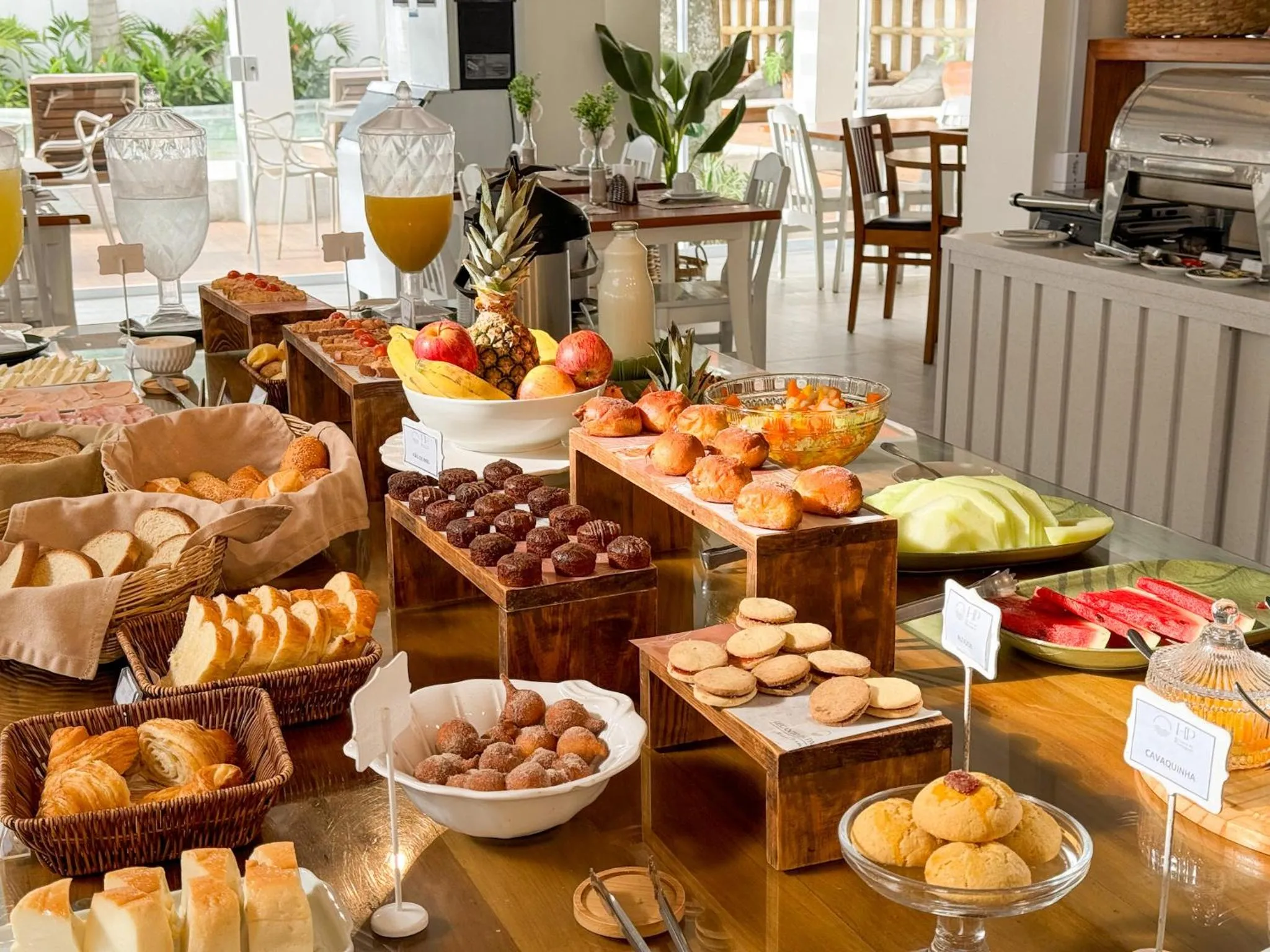 Breakfast in Hotel Premium Recanto da Passagem