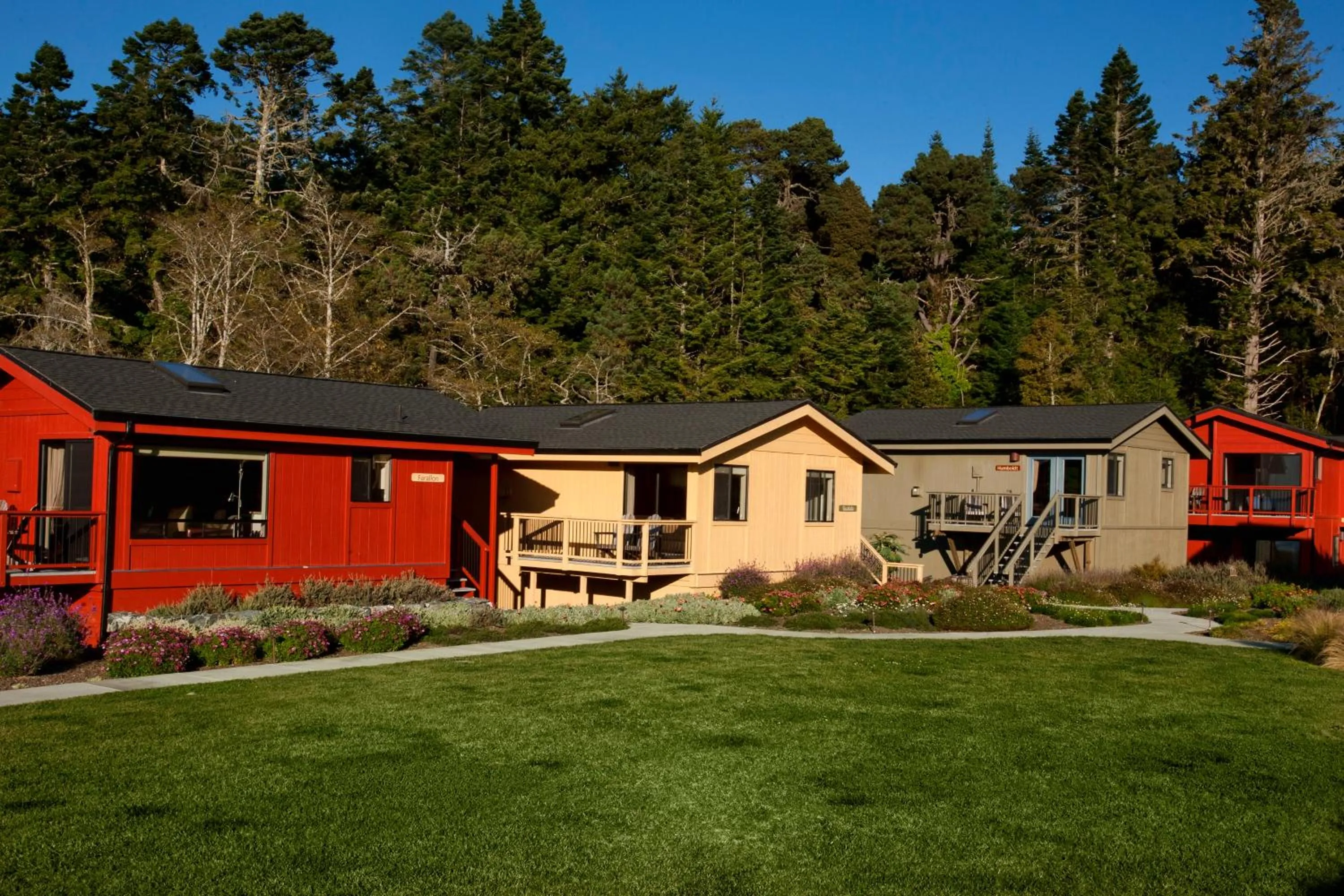 Garden in Cottages at Little River Cove