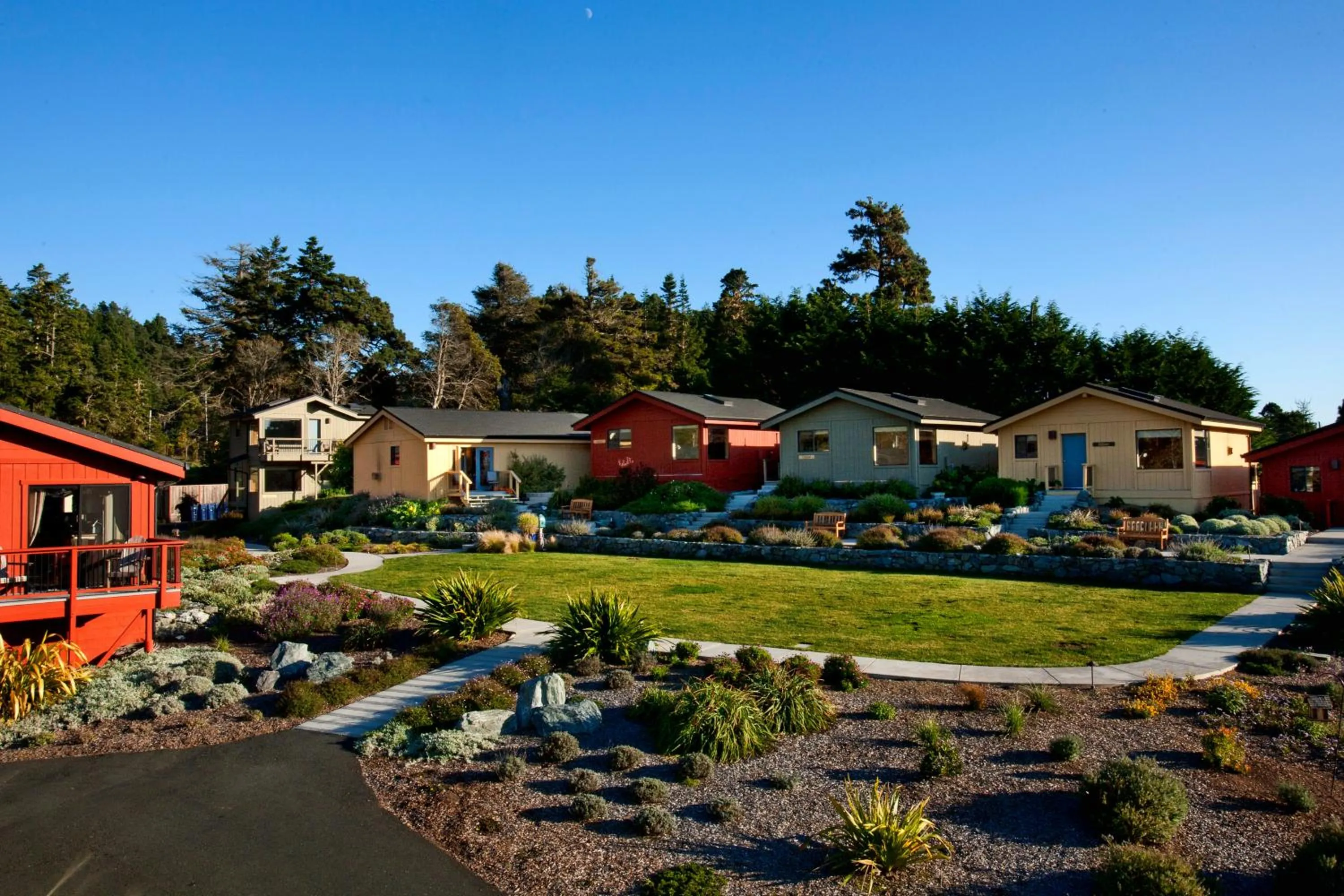 Bird's eye view in Cottages at Little River Cove