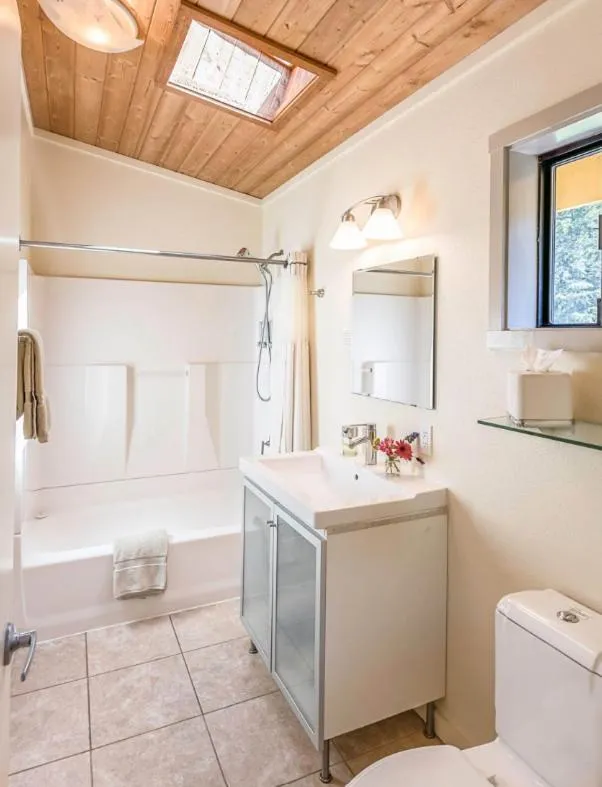 Shower in Cottages at Little River Cove