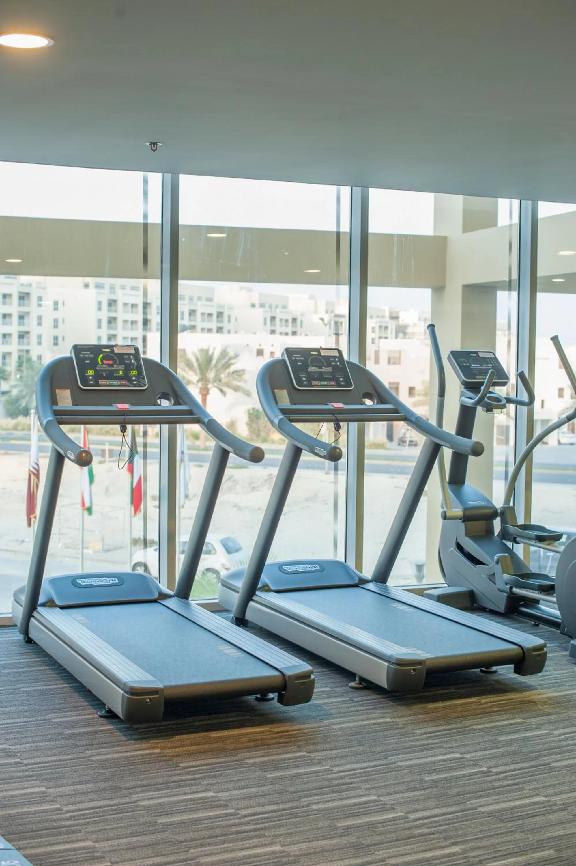 Fitness centre/facilities in Gulf Suites Hotel Amwaj
