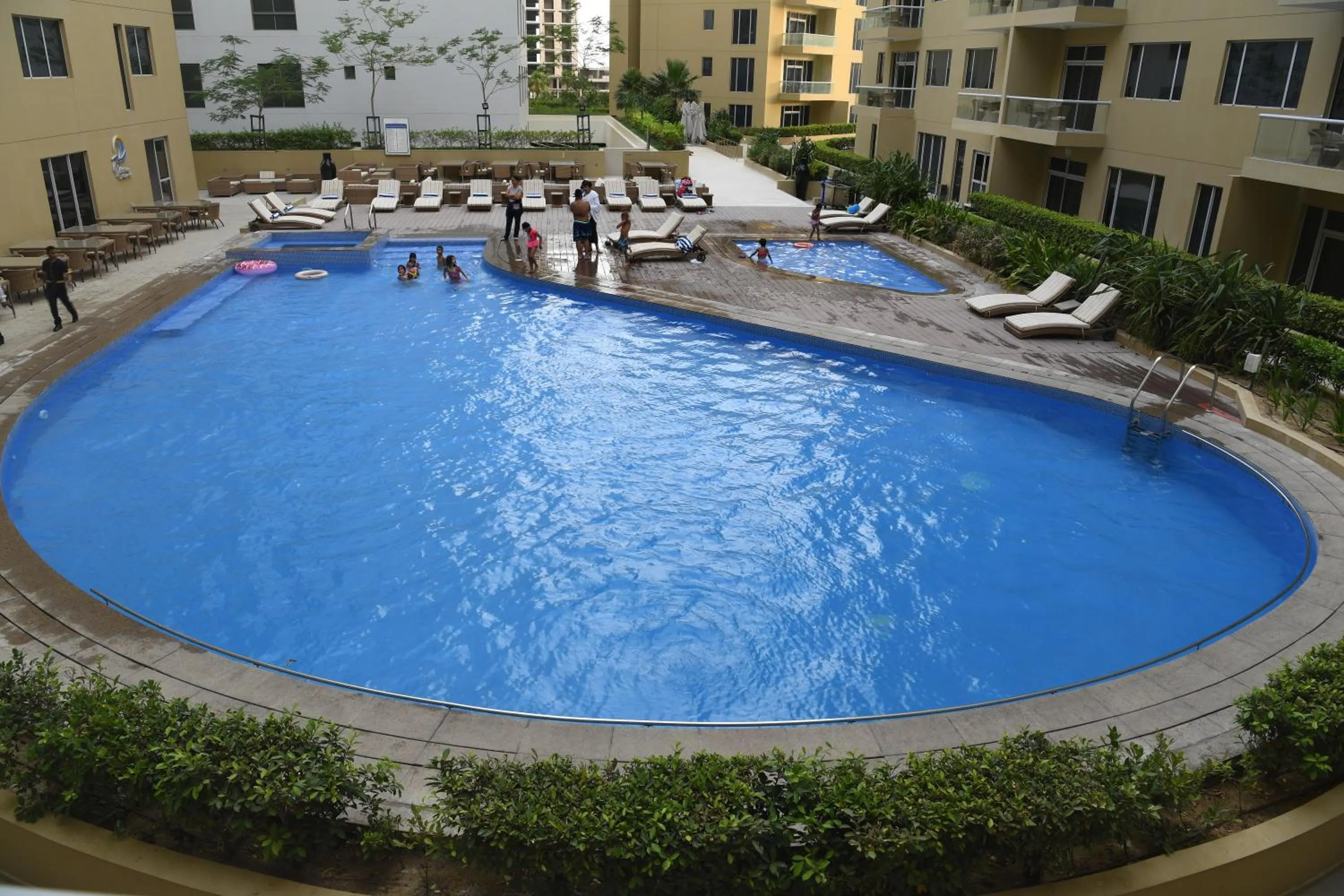 Swimming pool in Gulf Suites Hotel Amwaj