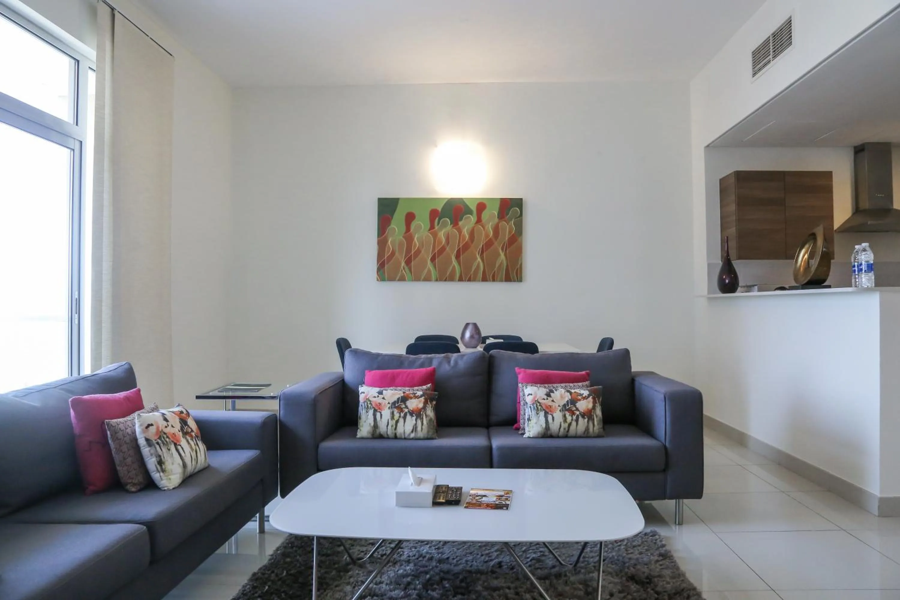 Living room in Gulf Suites Hotel Amwaj